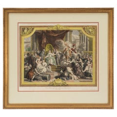 Antique French 18th Century Louis XVI Style Print