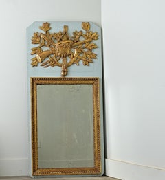French 18th Century Louis XVI Trumeau Mirror