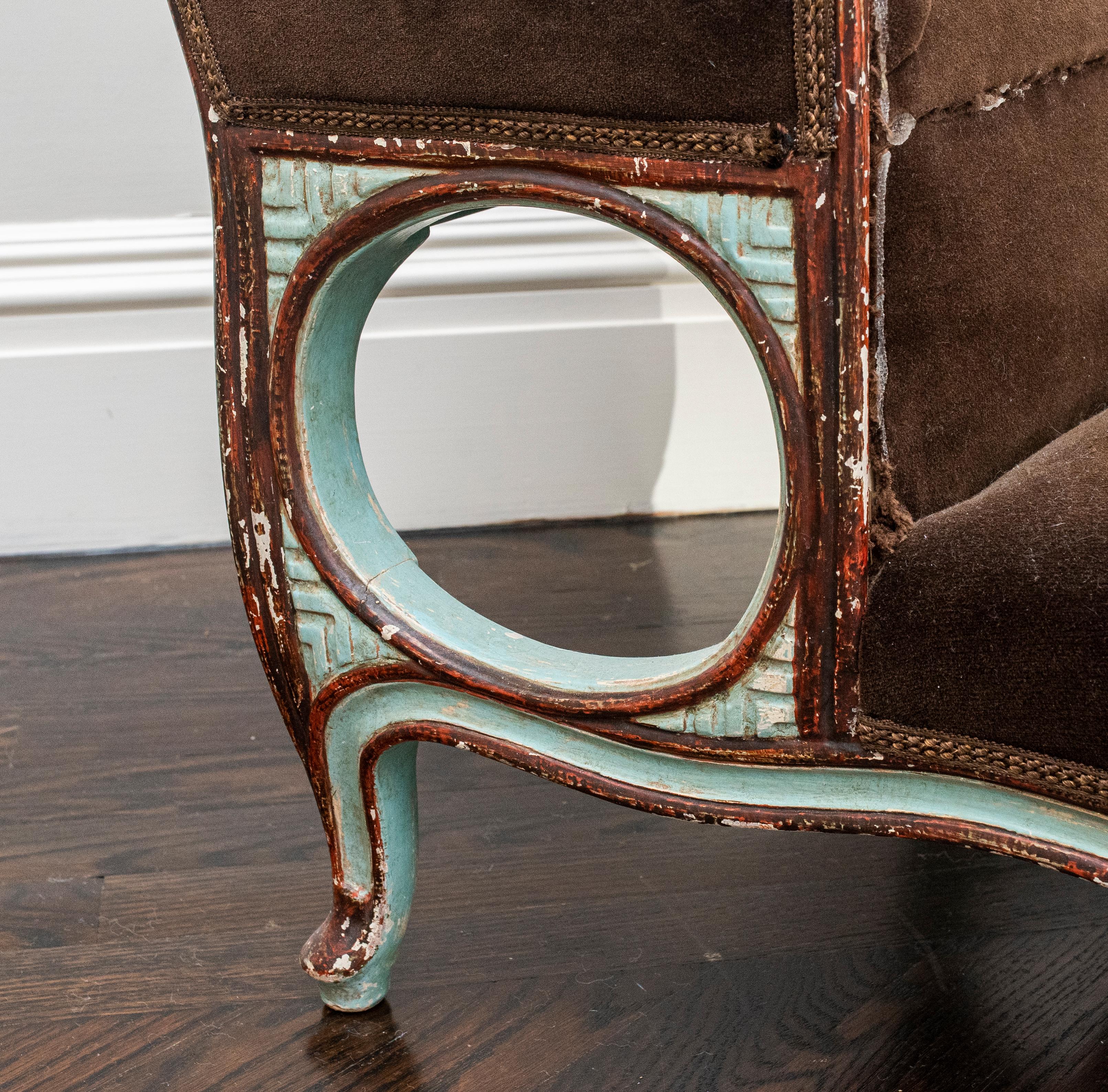 French 18th Century Marchepied Bed Steps 5