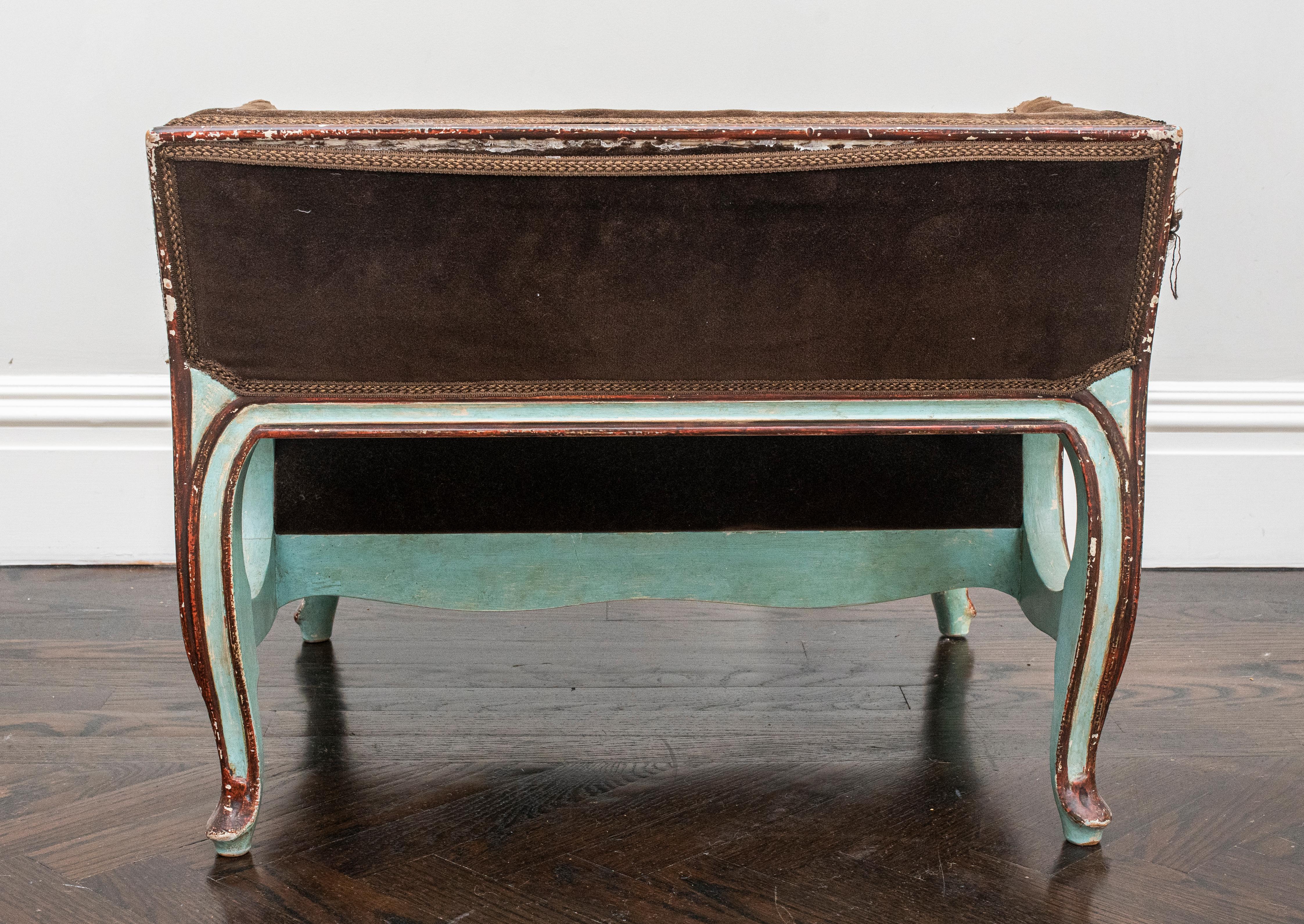 Wood French 18th Century Marchepied Bed Steps
