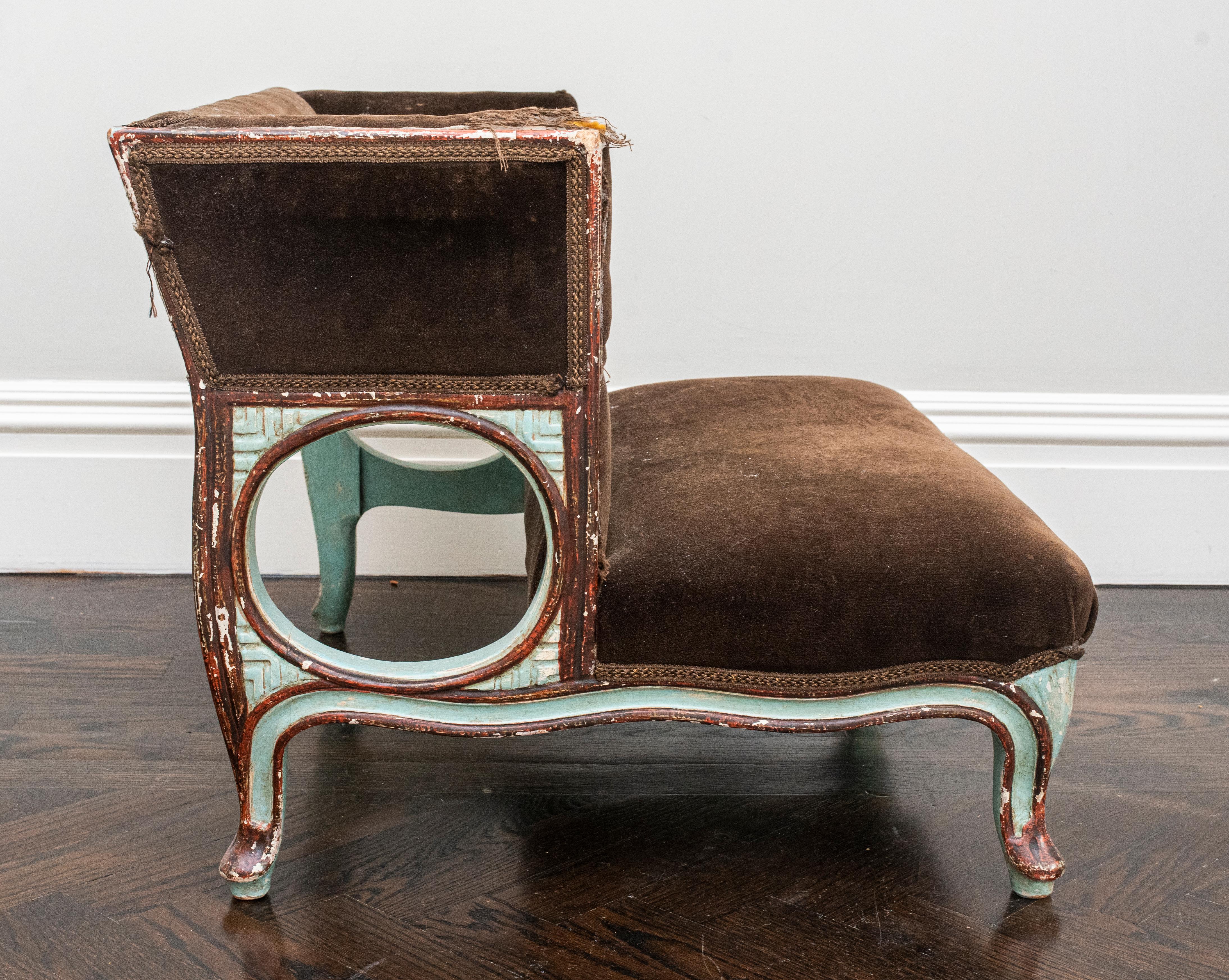 French 18th Century Marchepied Bed Steps 2