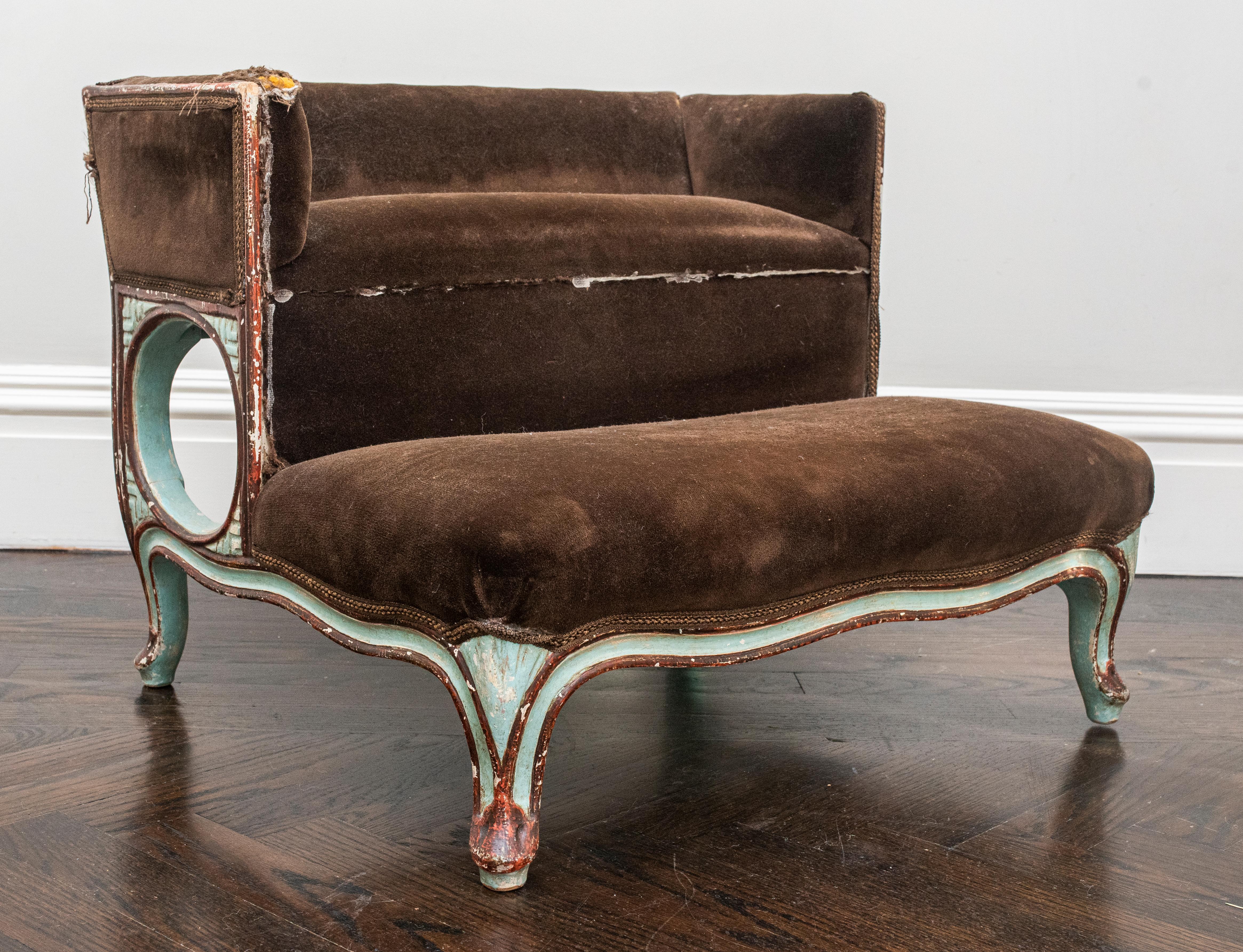 French 18th Century Marchepied Bed Steps 3