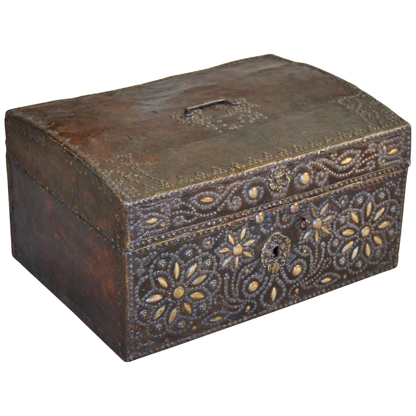 French 18th Century Marriage Coffee, Trunk