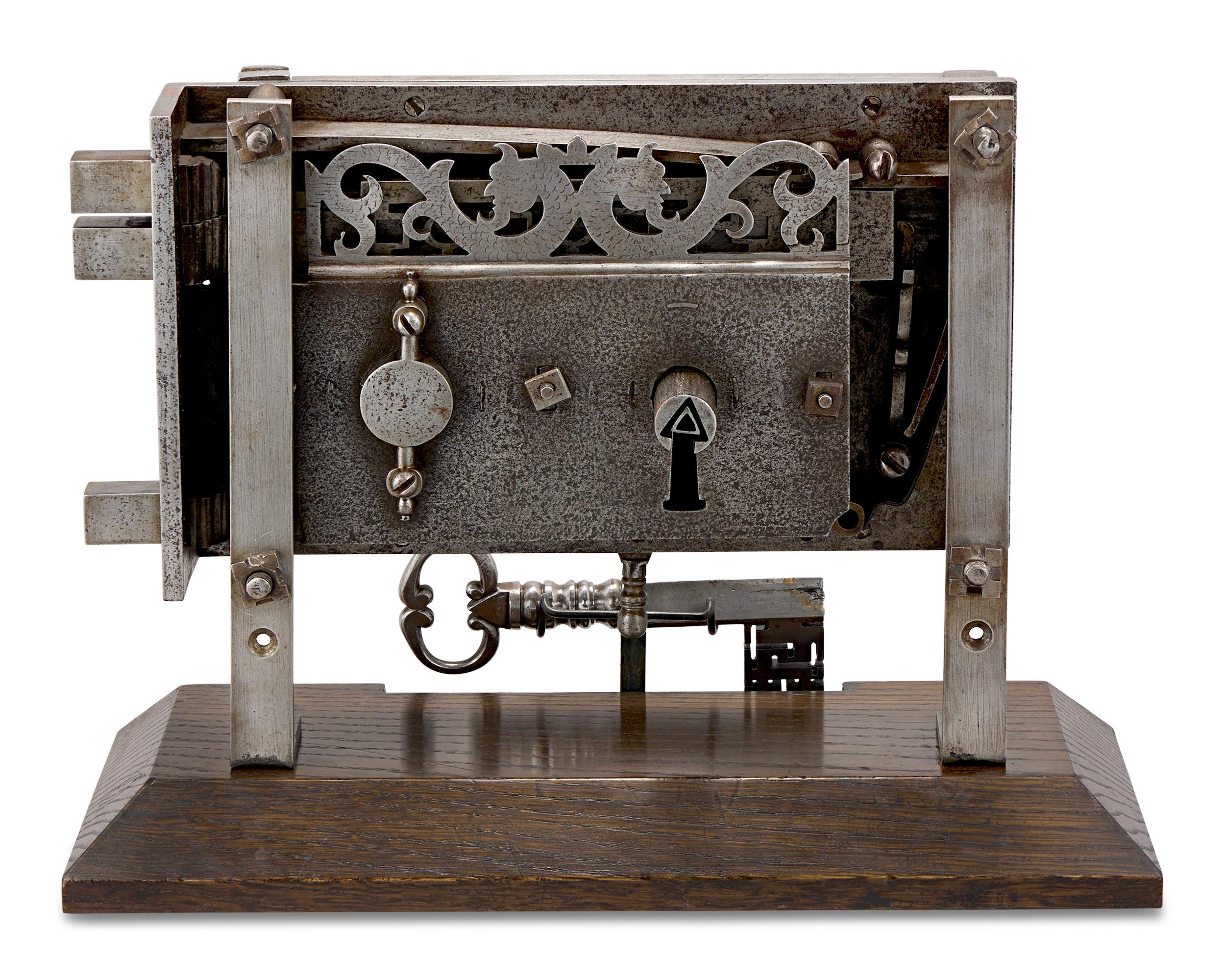 18th Century and Earlier French 18th-Century Master's Lock For Sale