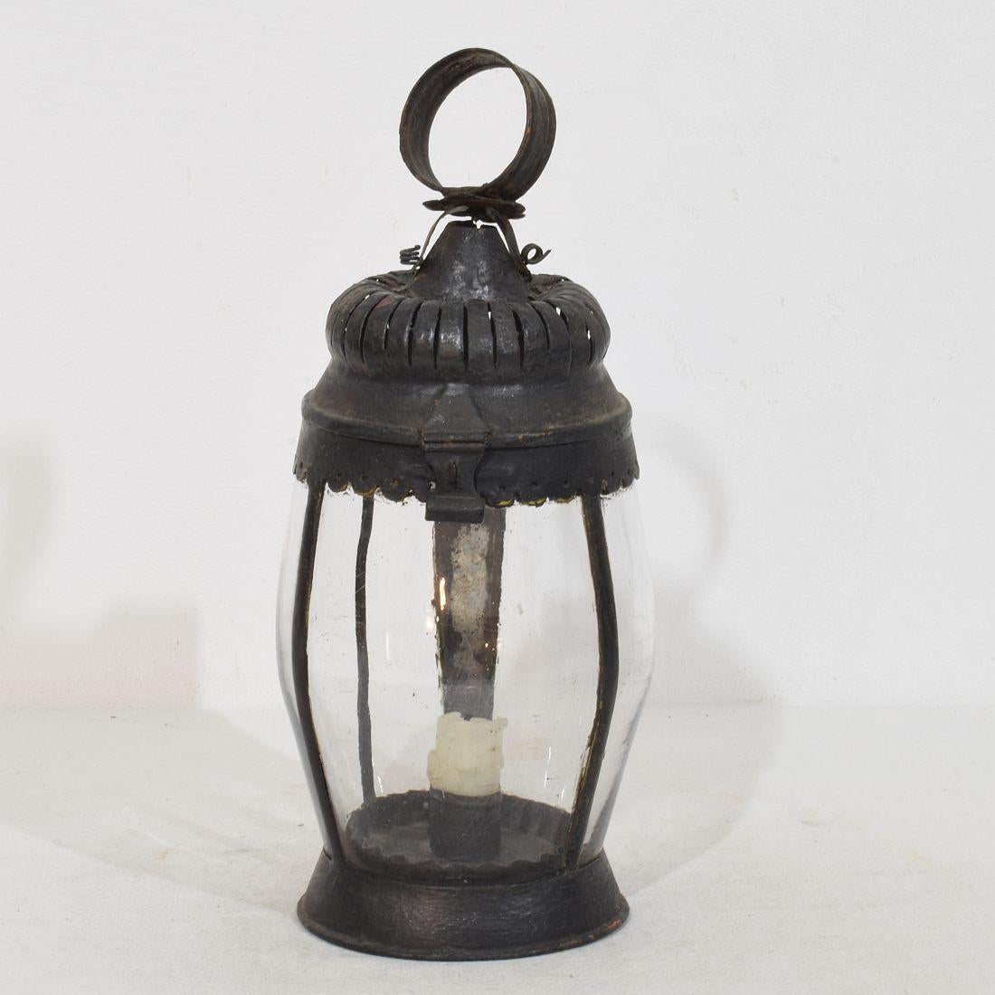 Lanterne en métal française du XVIIIe siècle 2