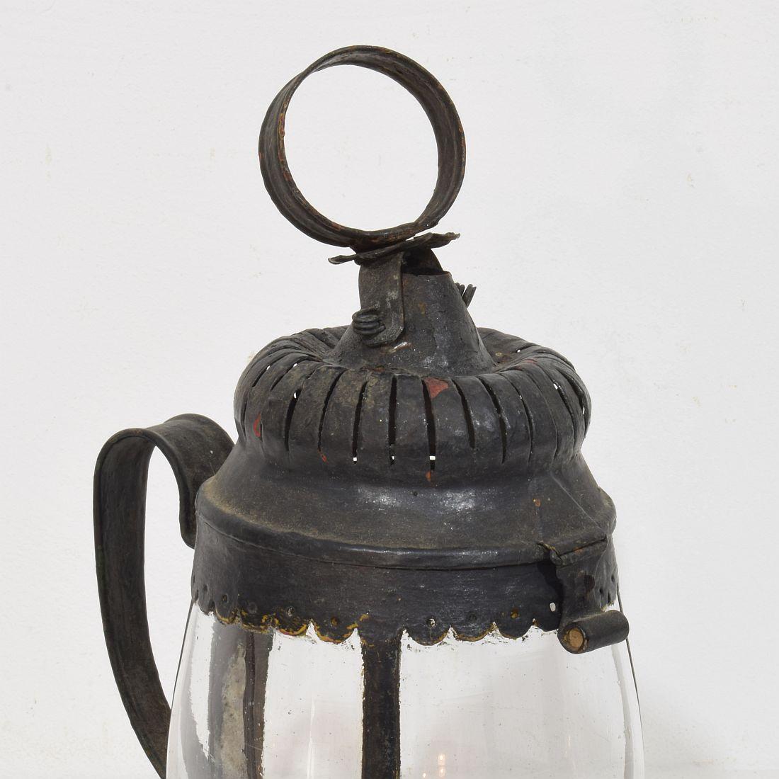 French, 18th Century Metal Lantern For Sale 4