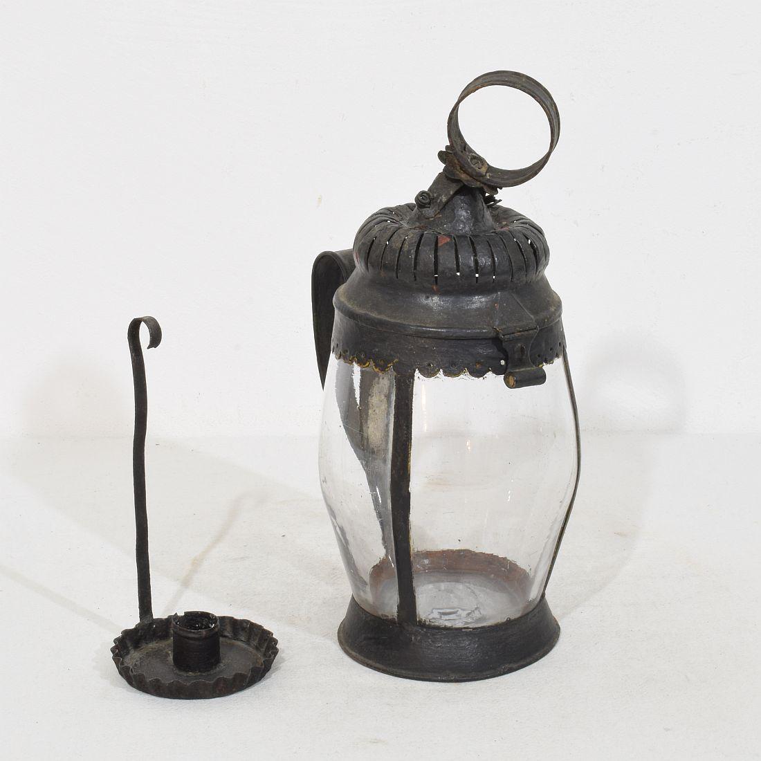French, 18th Century Metal Lantern For Sale 11