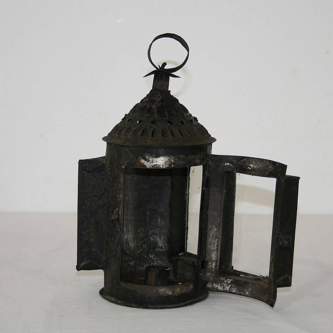 18th Century and Earlier French 18th Century Metal Lantern