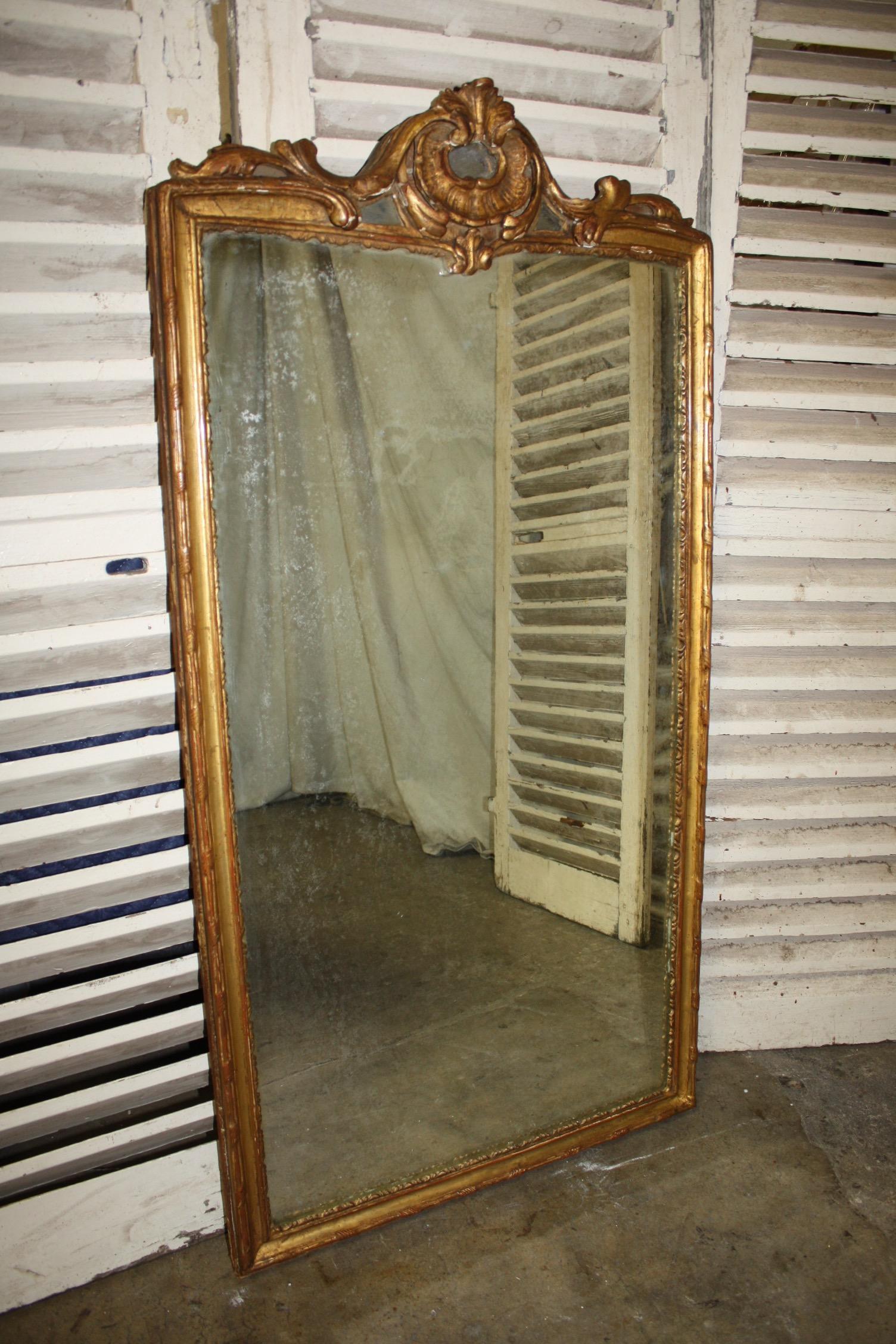 Louis XV French 18th Century Mirror