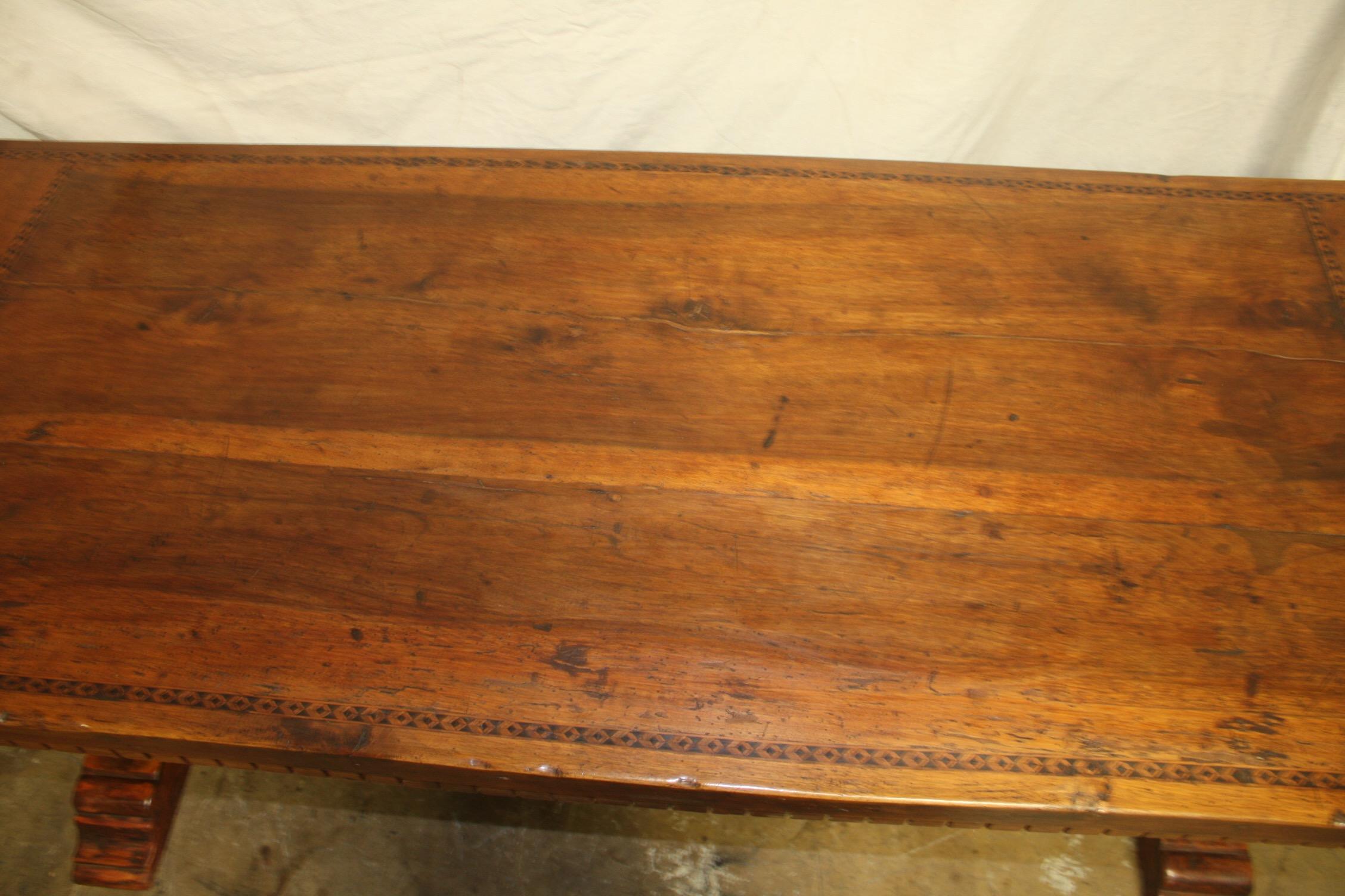 French 18th Century Monastery or Farm Table 5