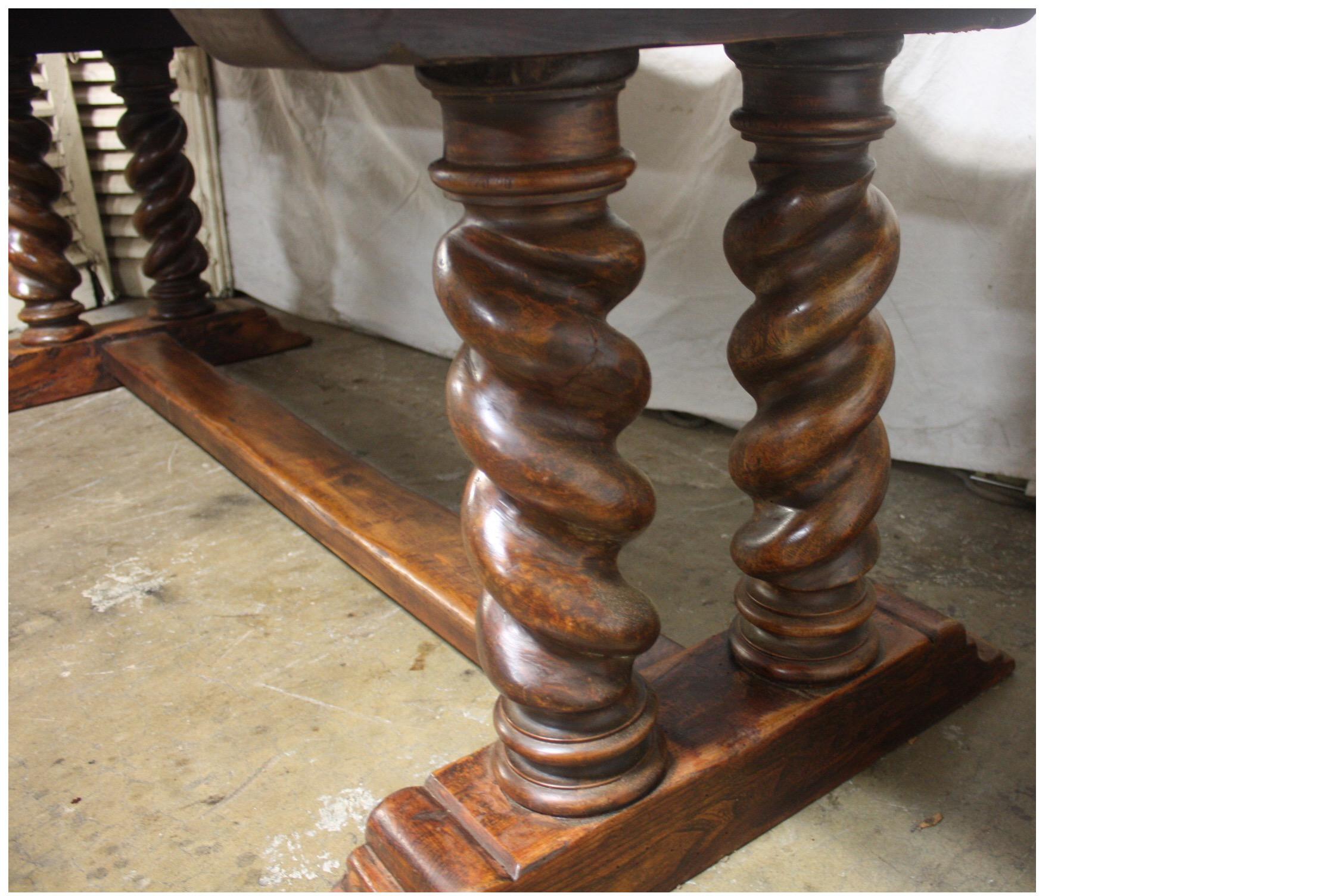 French 18th Century Monastery or Farm Table 8