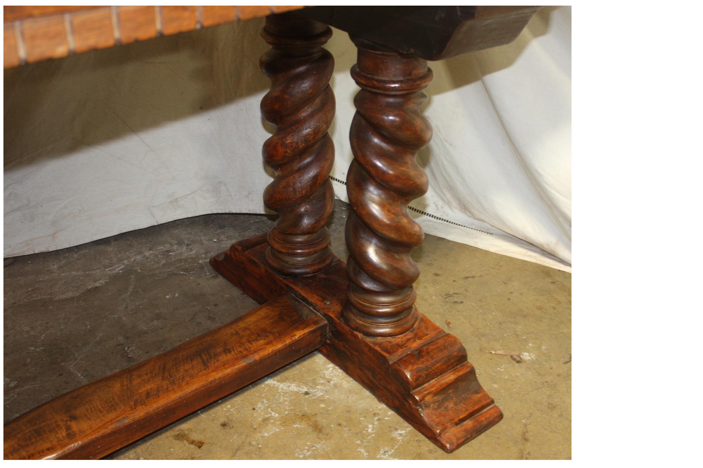 French 18th Century Monastery or Farm Table 9