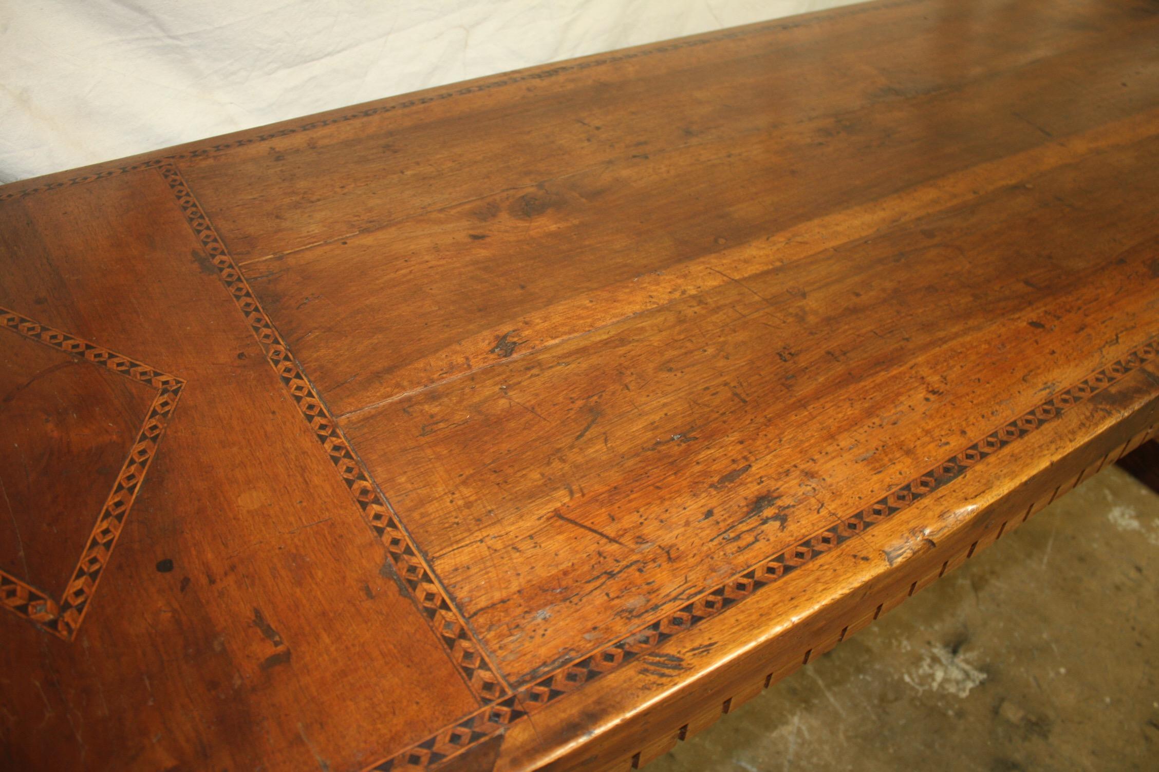 French 18th Century Monastery or Farm Table 1