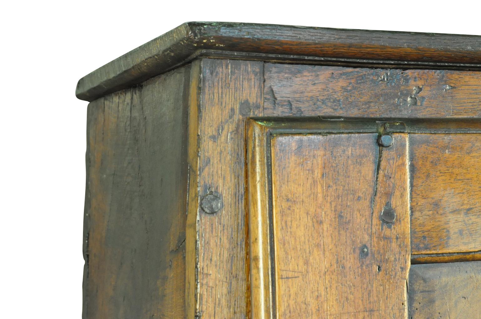 French 18th Century Narrow Cupboard 1