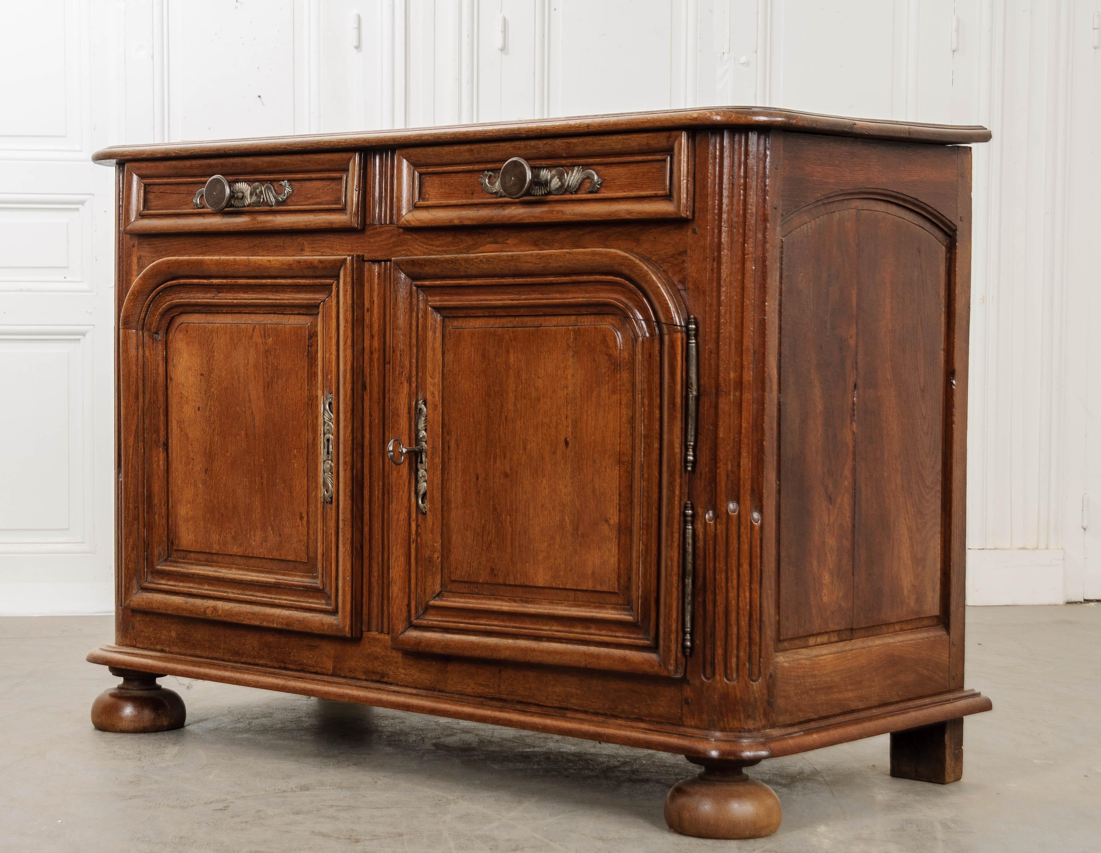 French 18th Century Oak Buffet 3