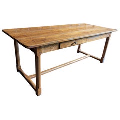 Antique French 18th Century Oak Farmhouse Refectory Table