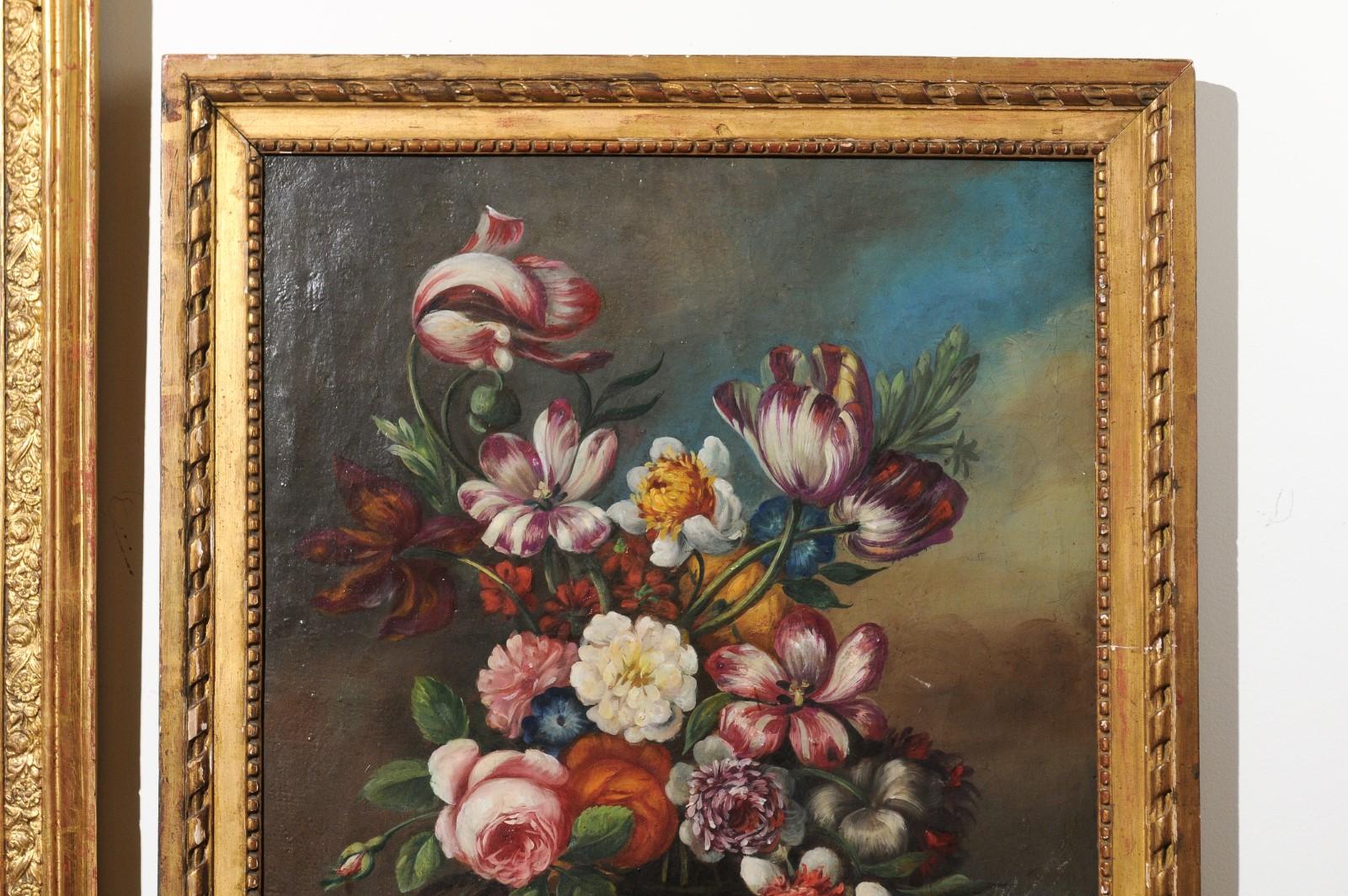 18th century flower paintings