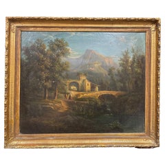 French 18th Century oil on canvas