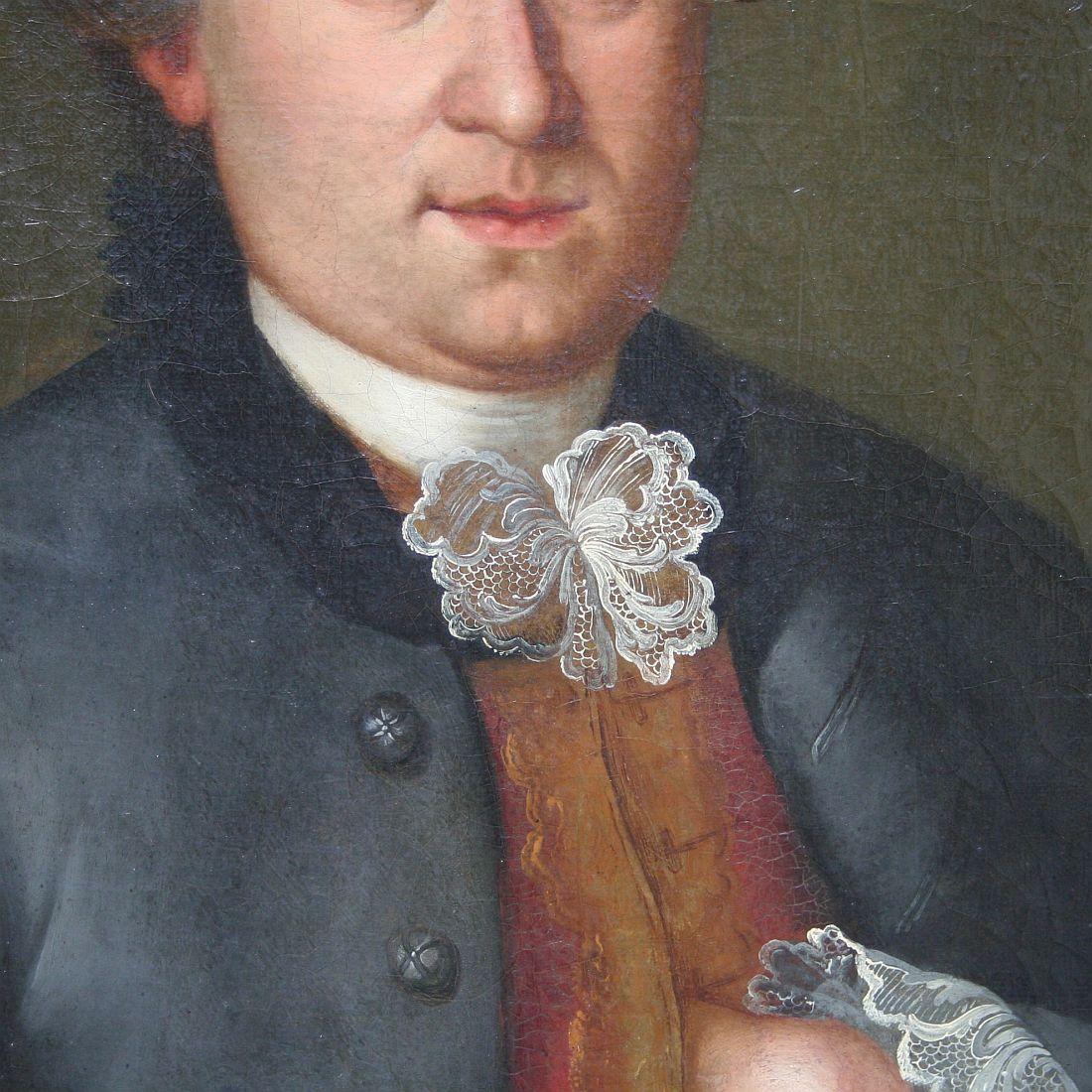 French 18th Century Oil Painting of a Gentleman 5