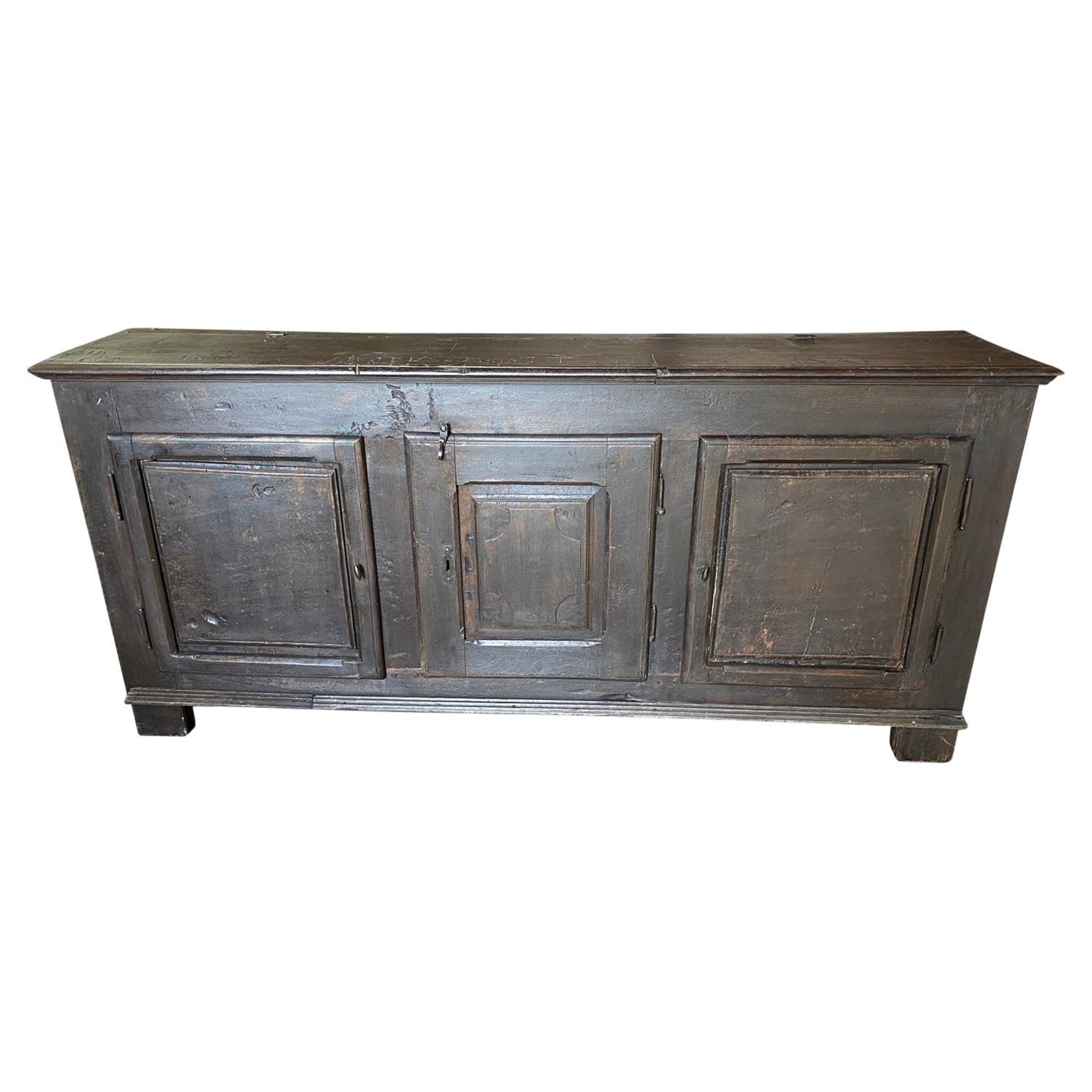 French, 18th Century Painted Buffet For Sale