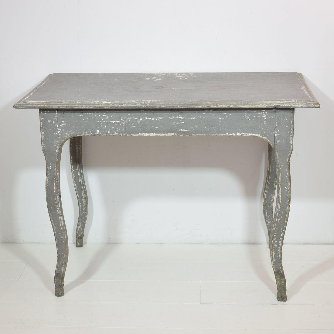 French 18th Century Painted Louis XV Table / Small Desk 1