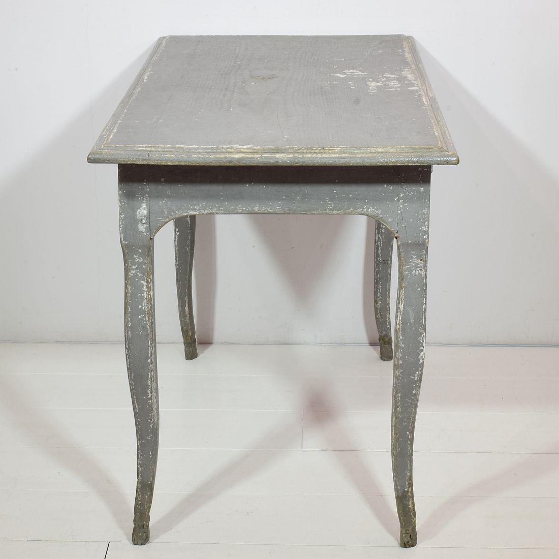 French 18th Century Painted Louis XV Table / Small Desk 2