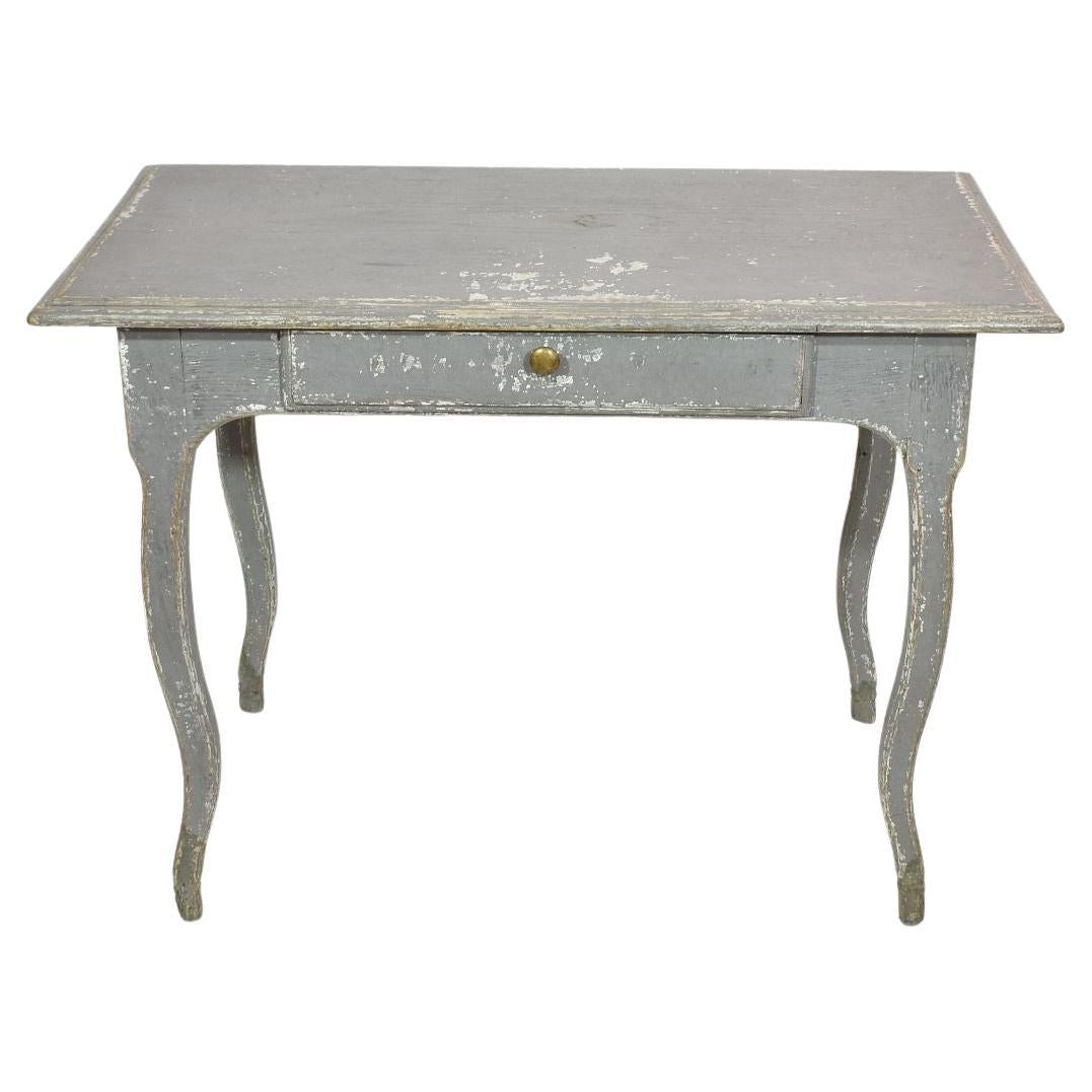 French 18th Century Painted Louis XV Table / Small Desk
