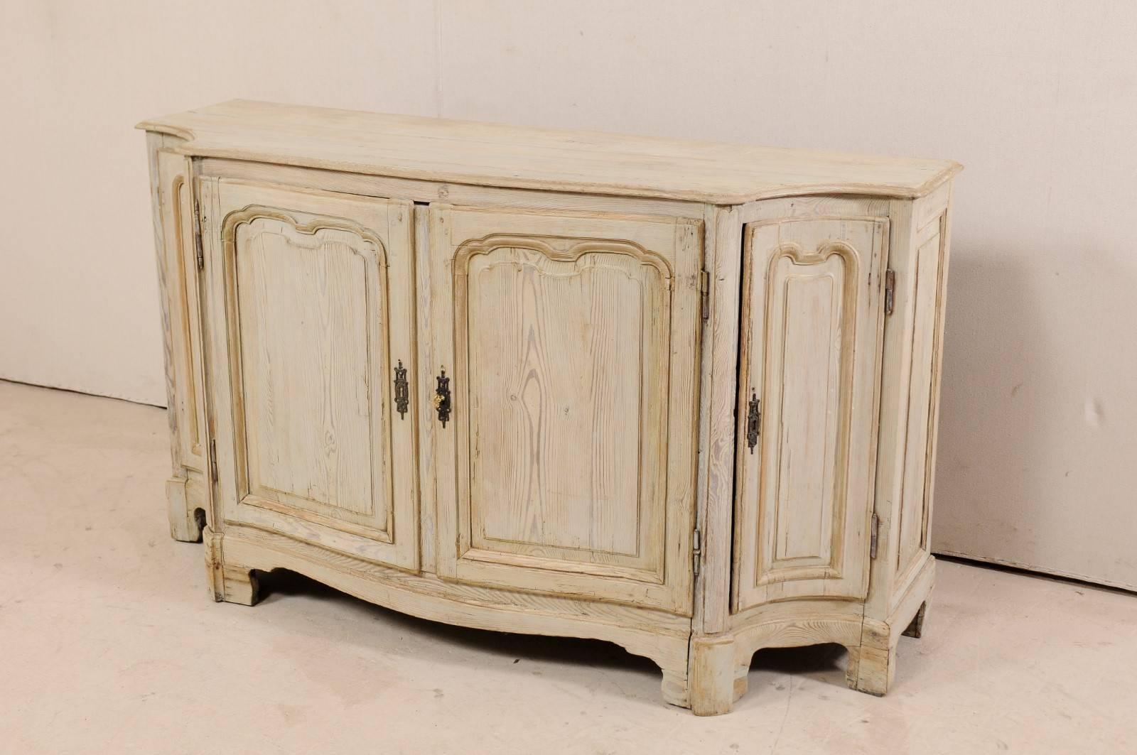 beige buffet cabinet