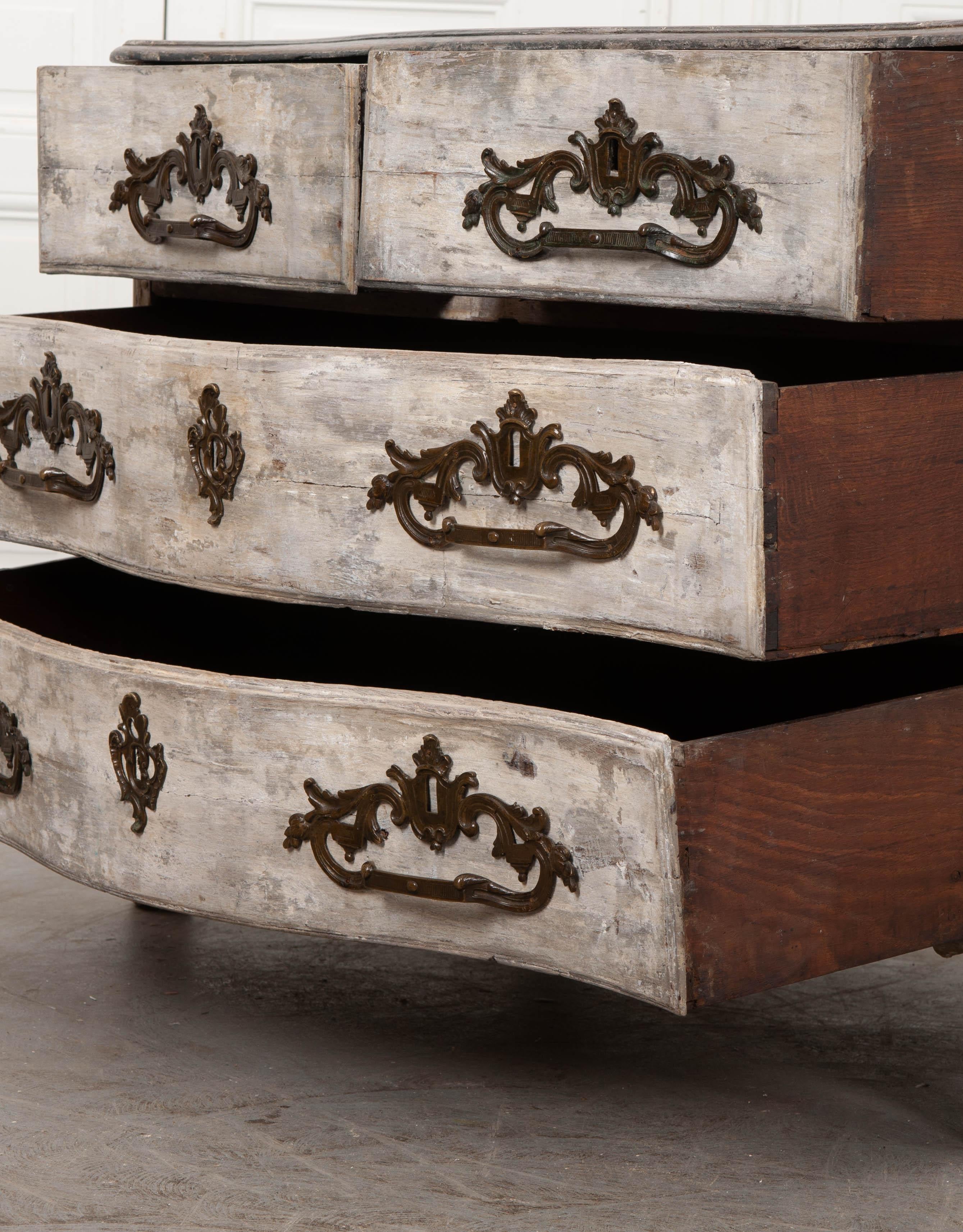 Other French 18th Century Painted Parisian Commode For Sale