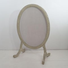 French 18th Century Painted Wood Louis XVI Fire Screen