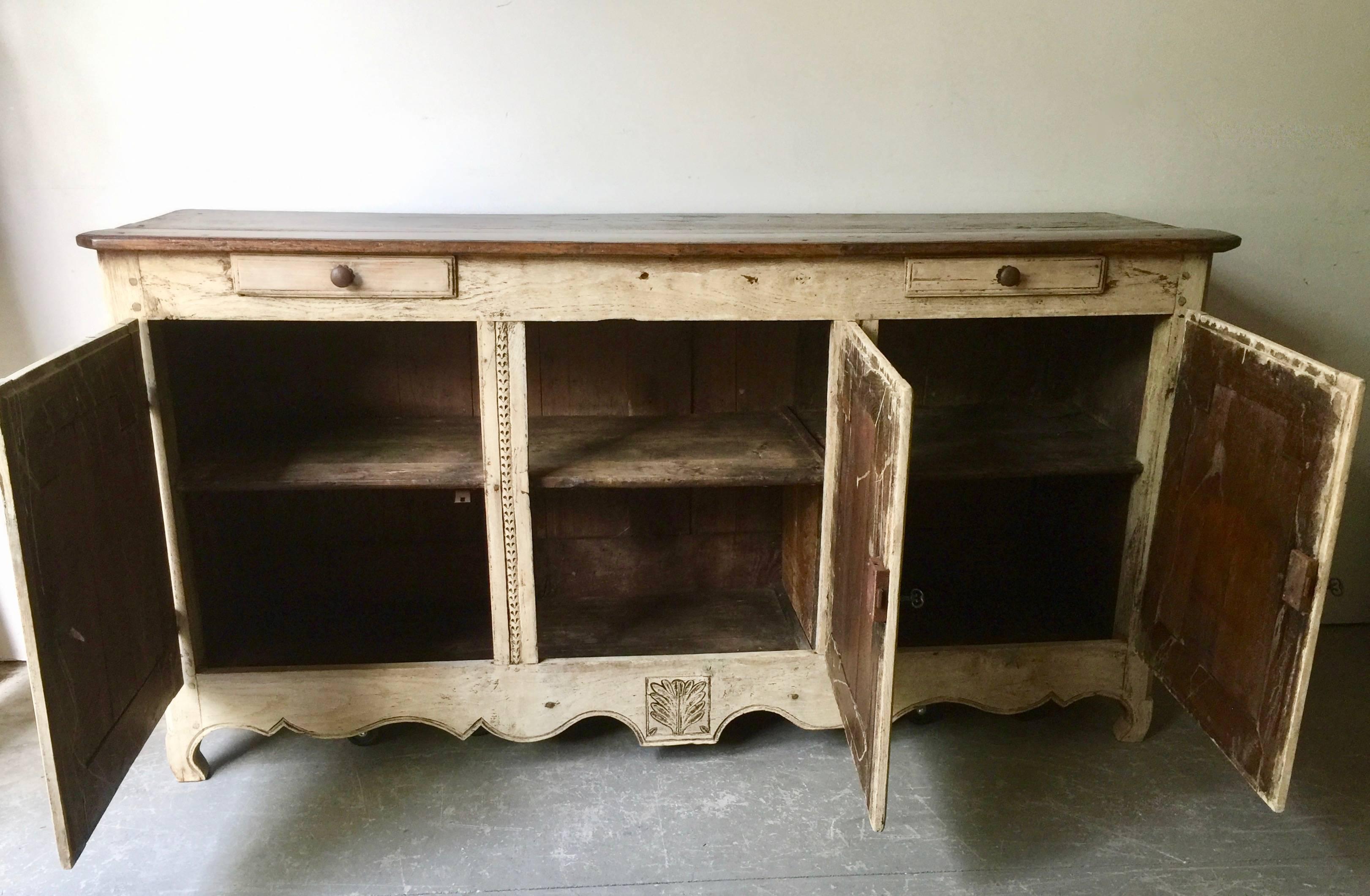 Louis XV French 18th Century Period Oak Enfilade