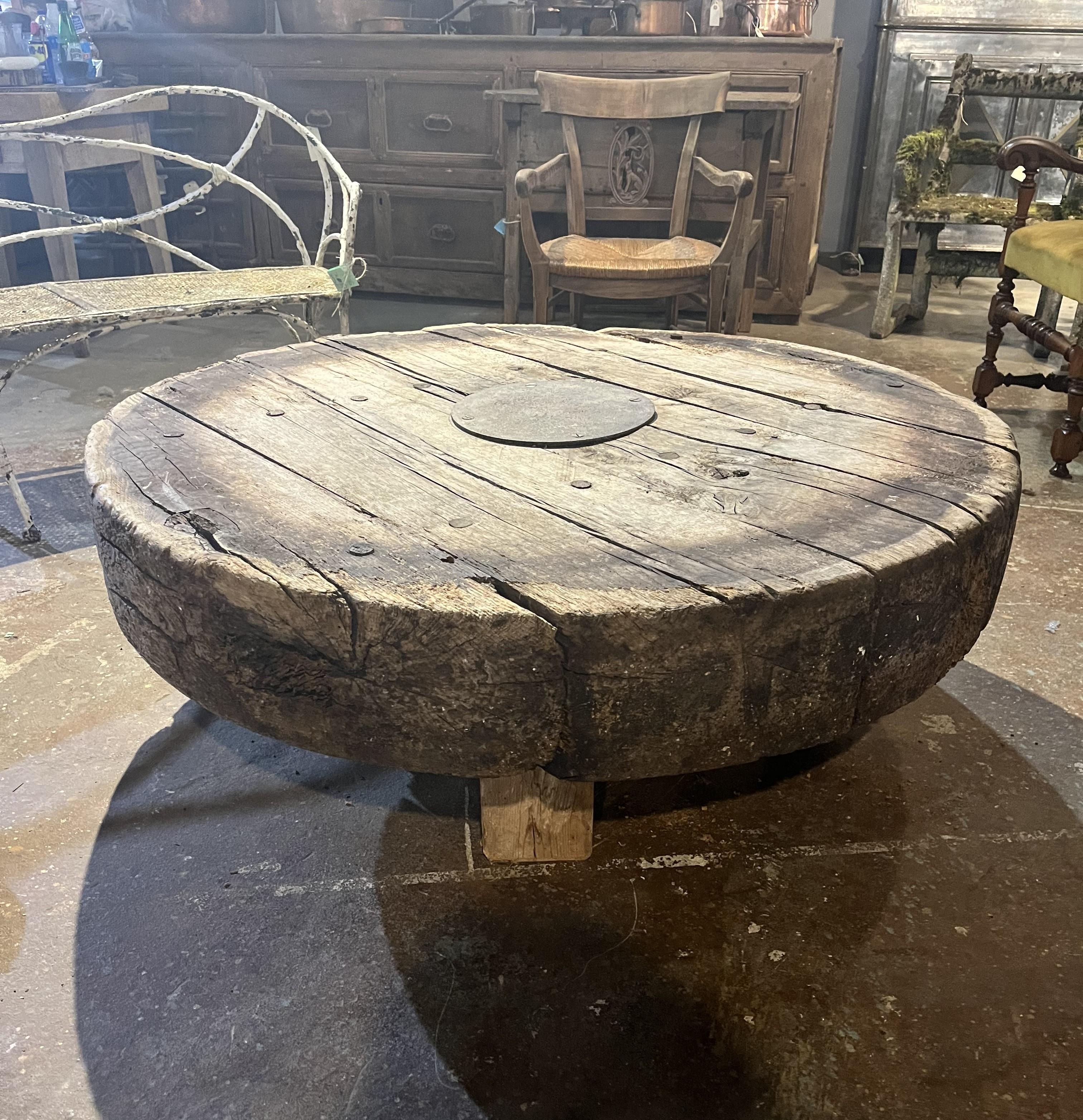 18th Century and Earlier French 18th Century Pressoire - Wine Press - Coffee Table