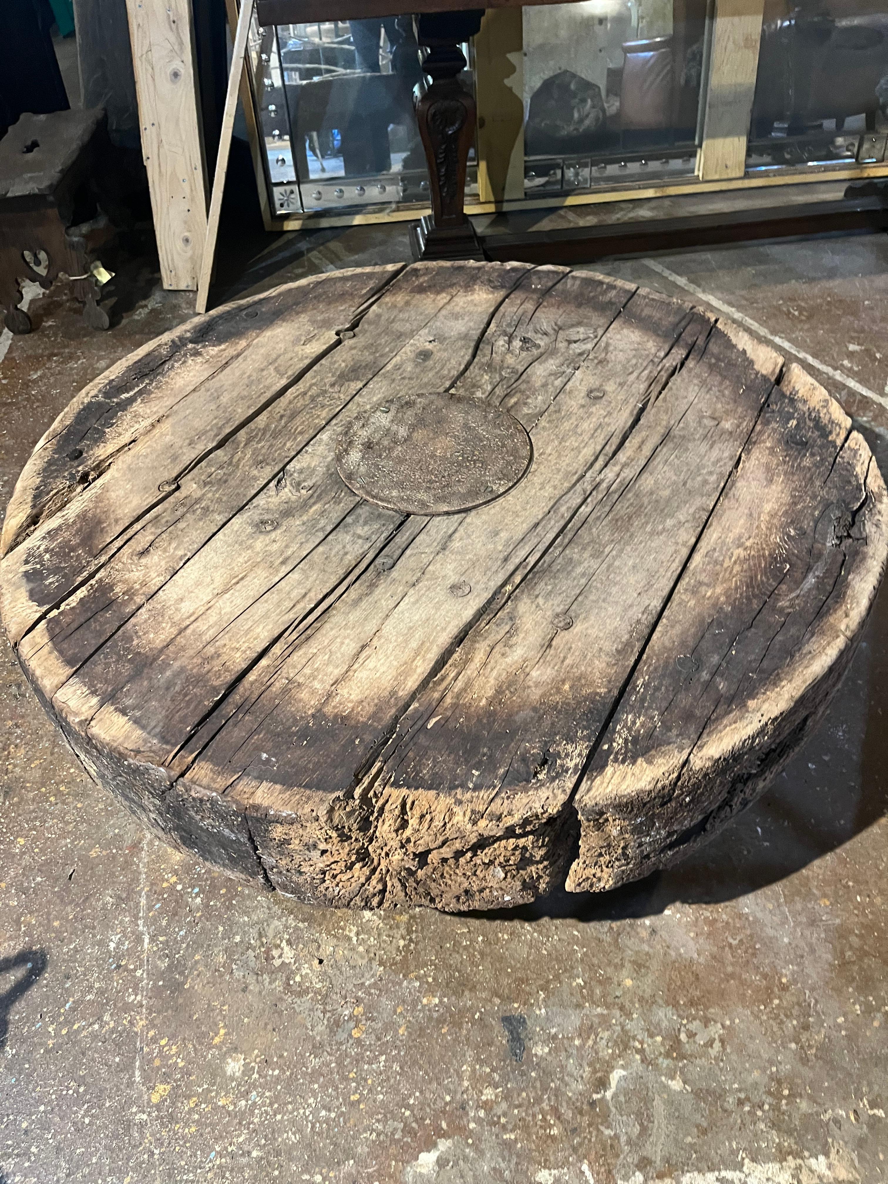 French 18th Century Pressoire - Wine Press - Coffee Table 3