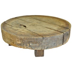 Antique French 18th Century Pressoire, Wine Press, Coffee Table