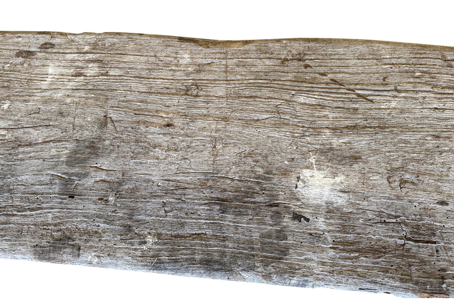 French 18th Century Primitive Bench For Sale 5