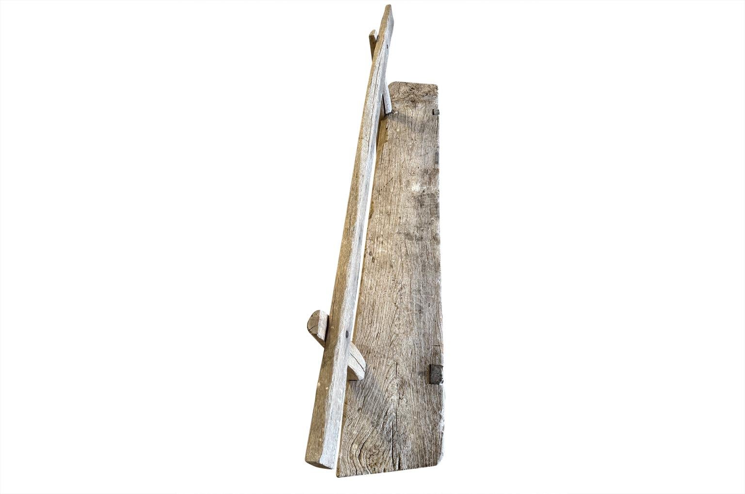 French 18th Century Primitive Bench For Sale 1