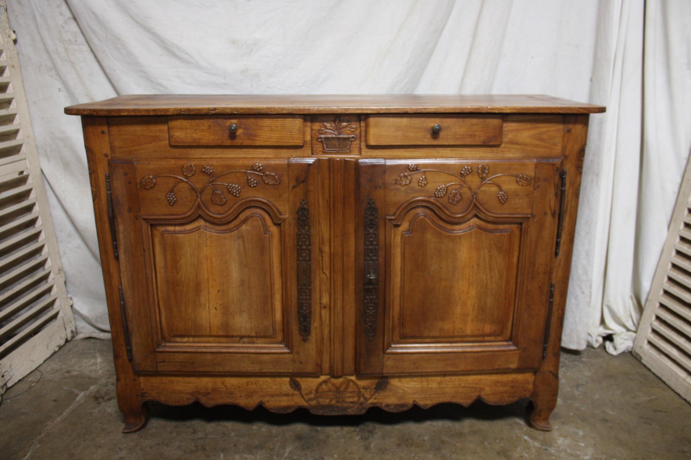 French 18th century Provencal buffet.