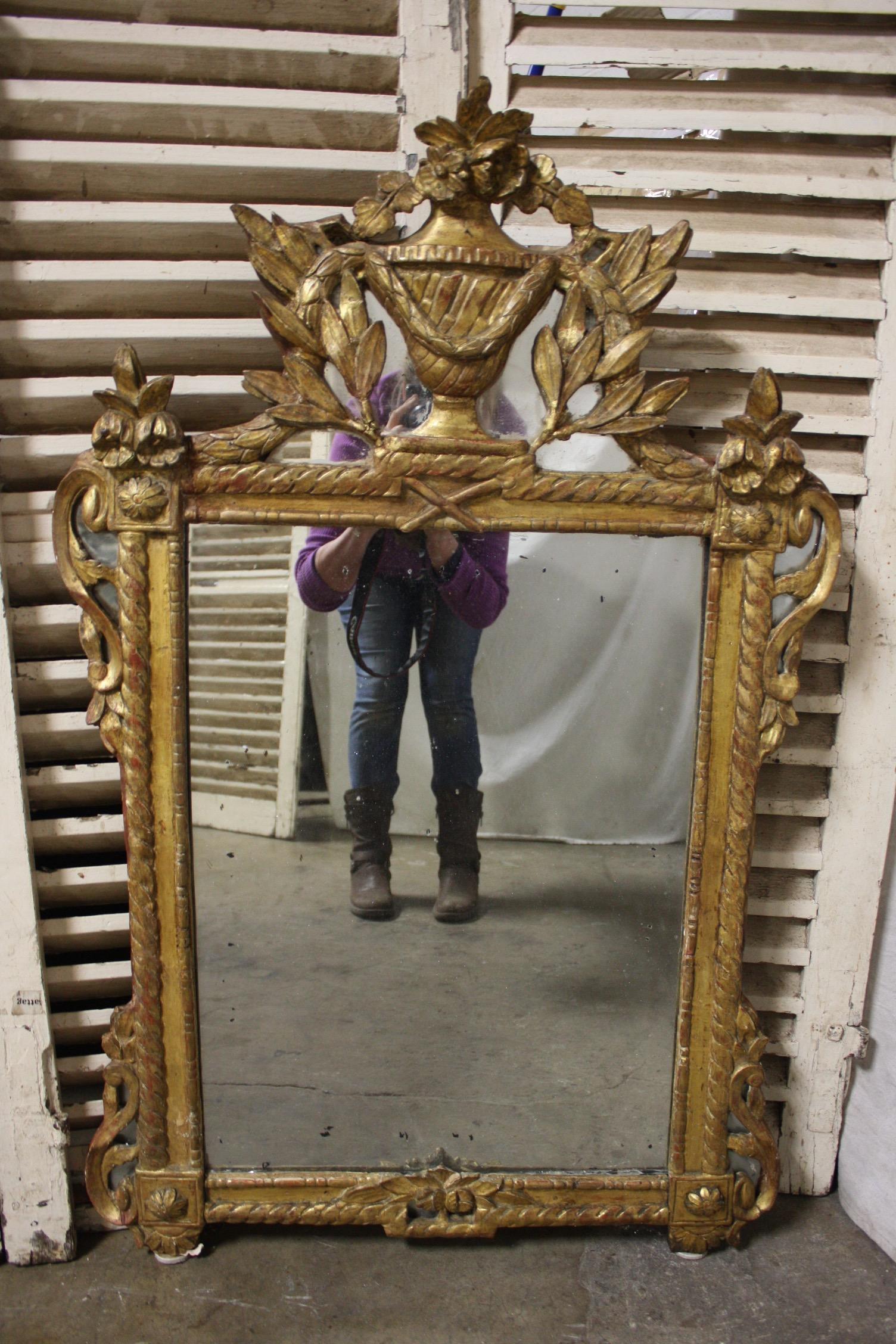 French 18th century Provençal mirror.