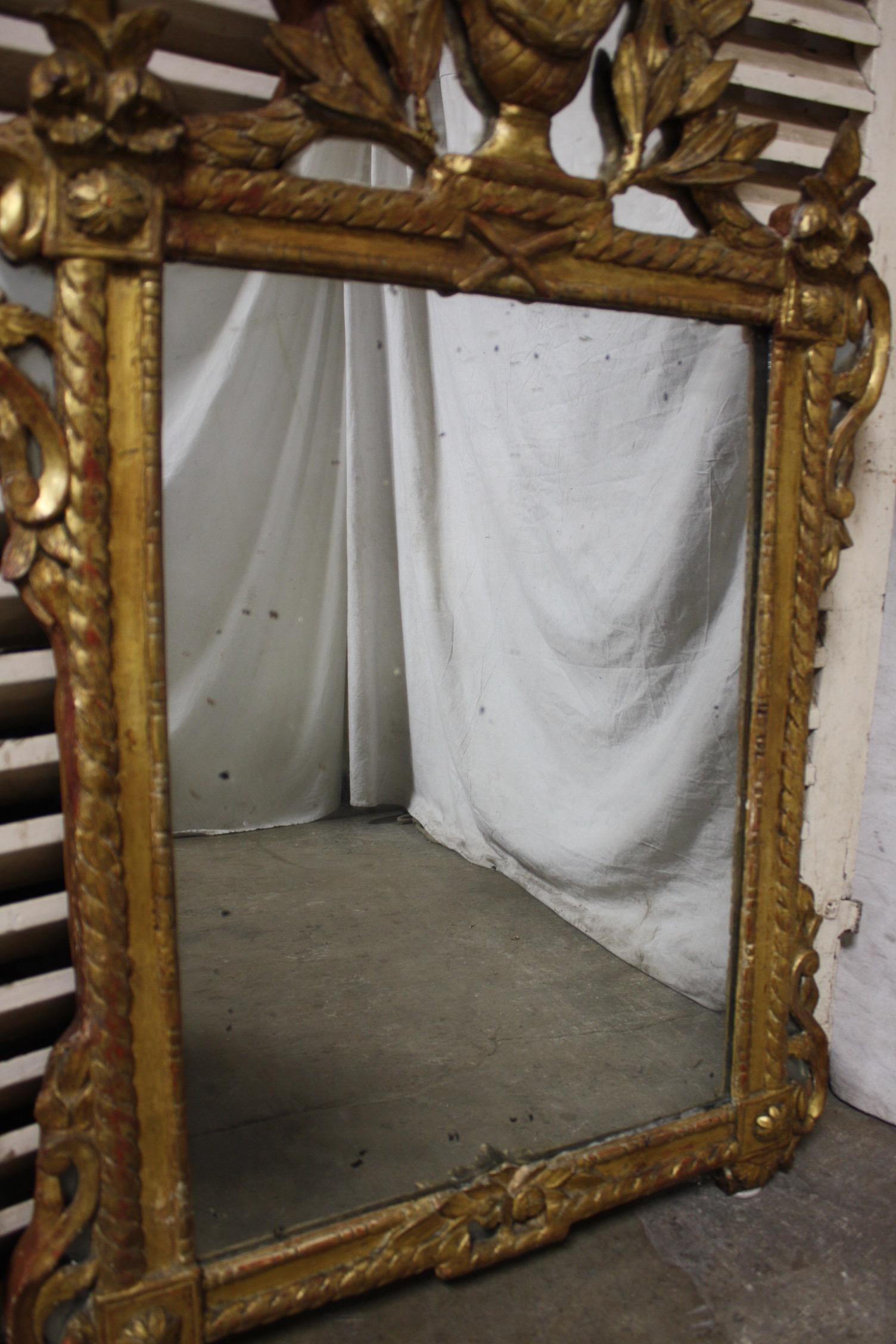 French 18th Century Provençal Mirror For Sale 3