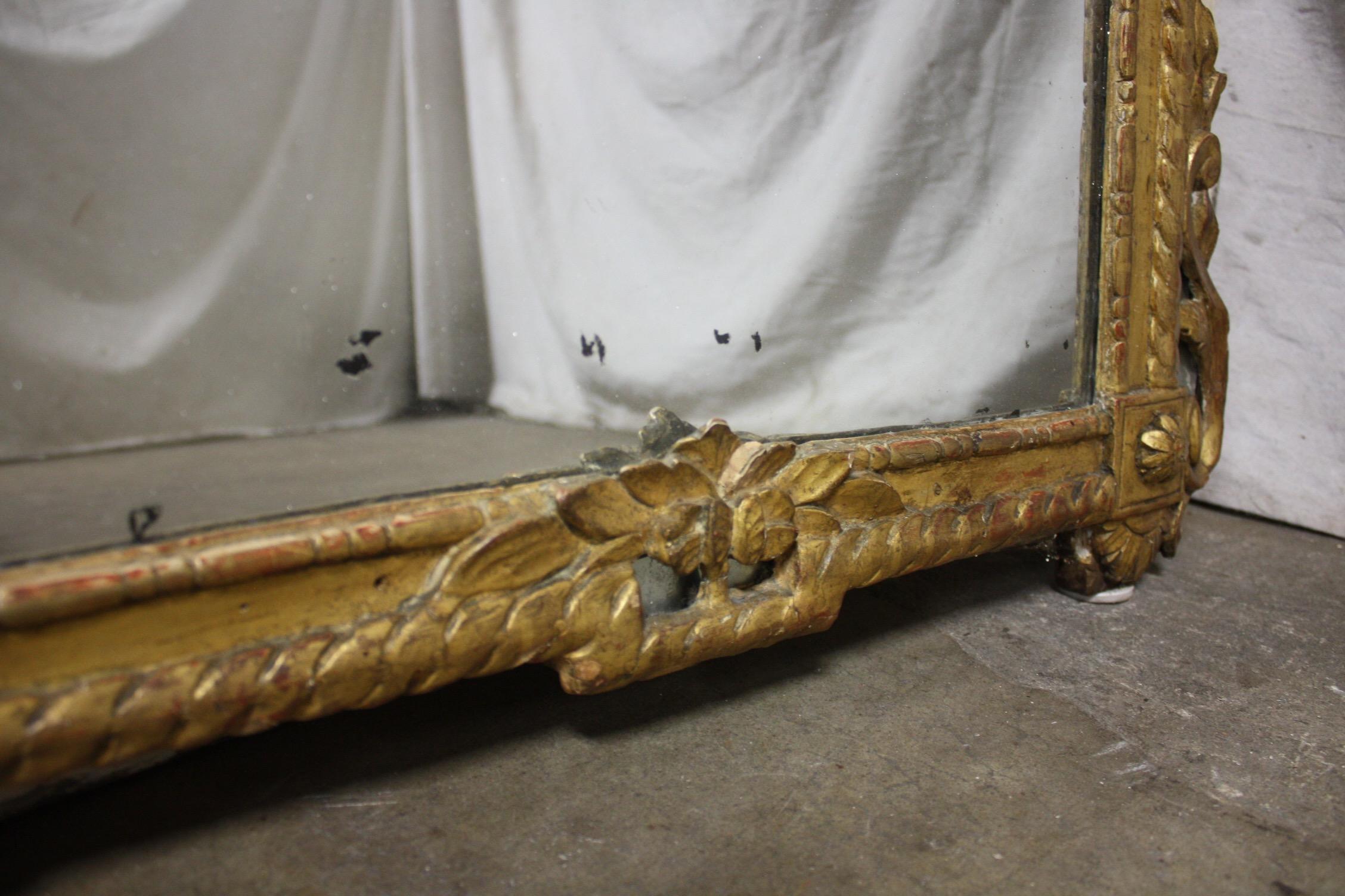 French 18th Century Provençal Mirror For Sale 4