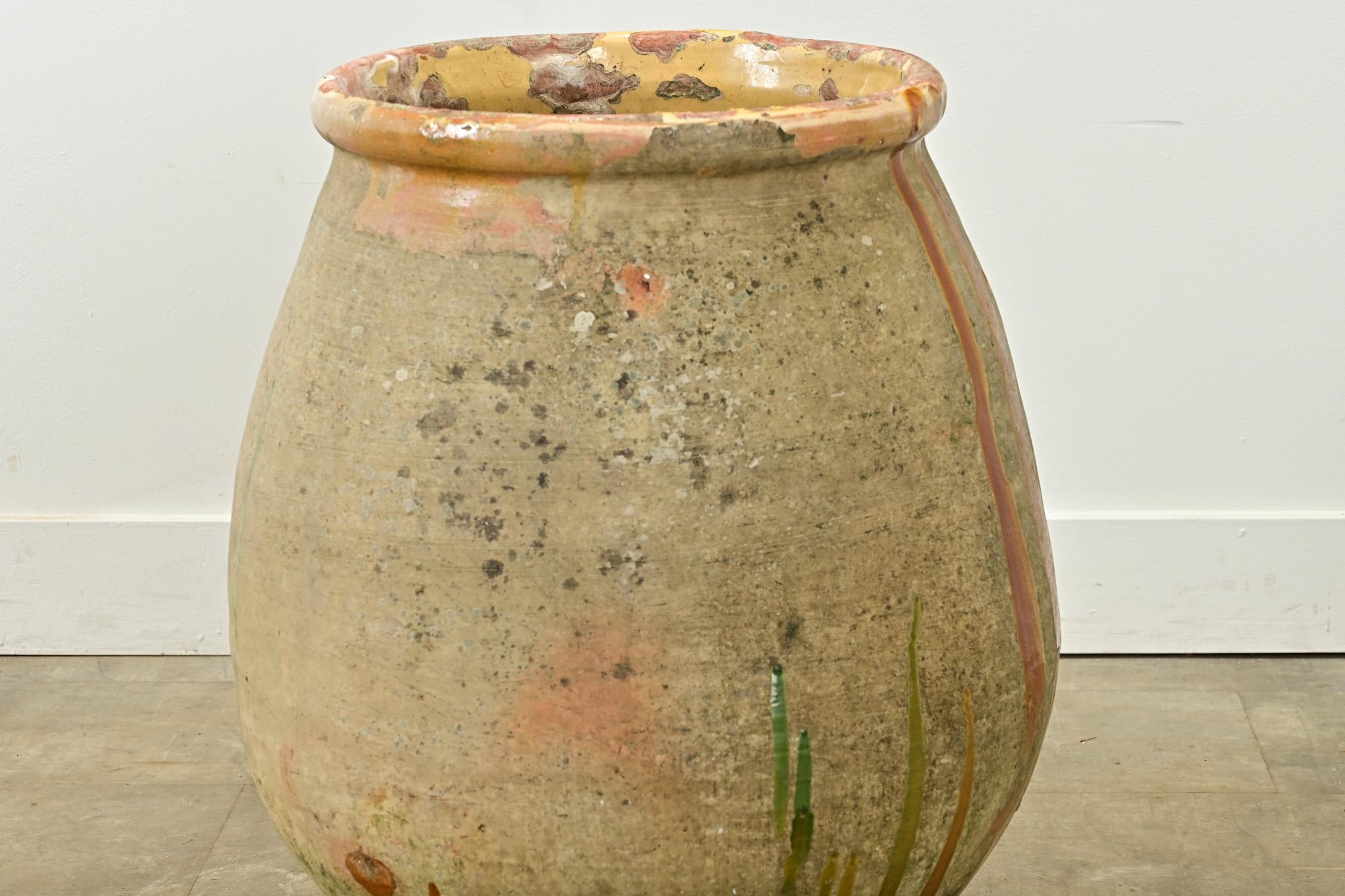 Pot à huile d'olivier provincial français du 18ème siècle 9