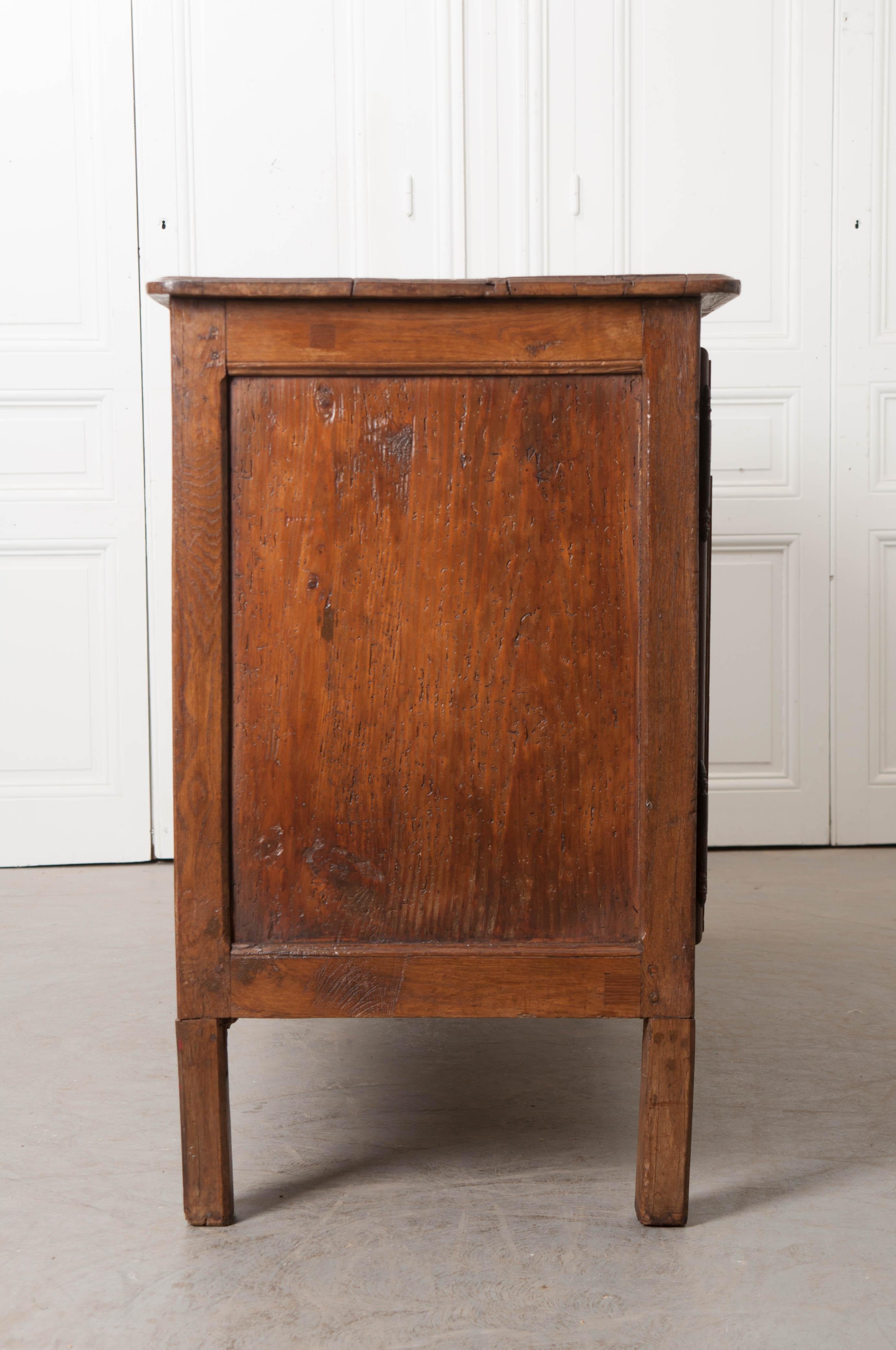 French 18th Century Provincial Solid Walnut and Chestnut Enfilade 5