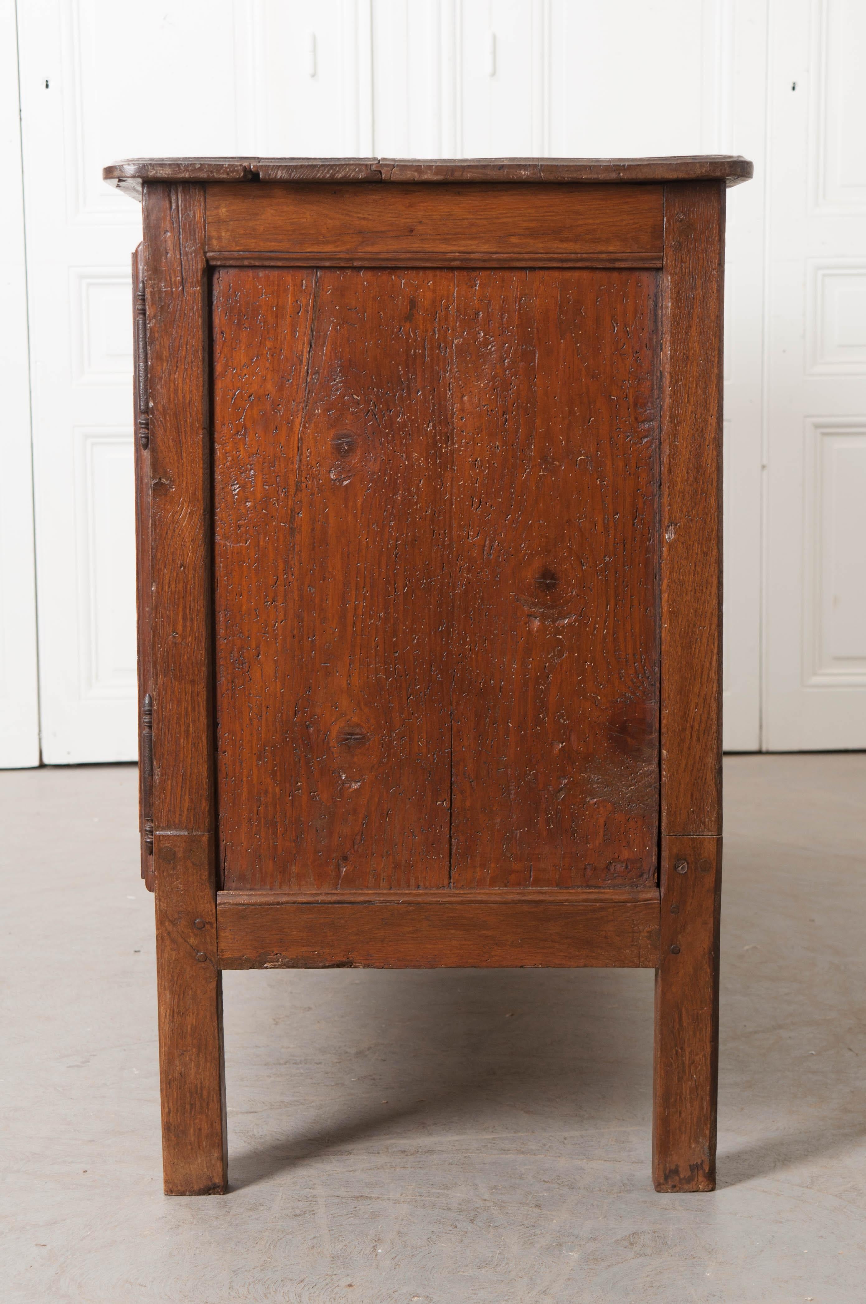 French 18th Century Provincial Solid Walnut and Chestnut Enfilade 3