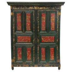 Armario de Chinoiserie Francés del Periodo de la Régence del Siglo XVIII