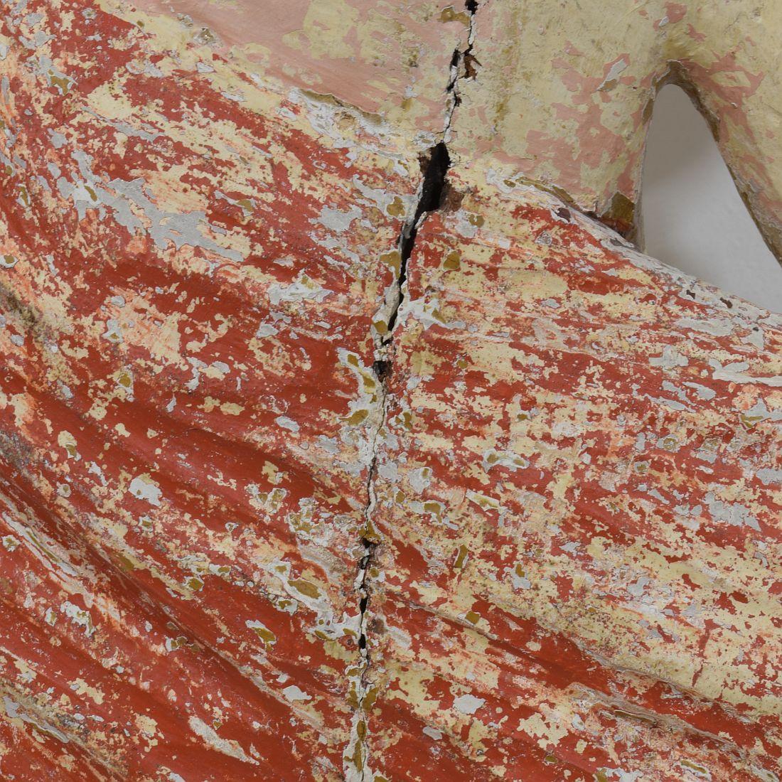 Statua di Cristo risorto/risurrezione francese del XVIII secolo con bandiera in vendita 10