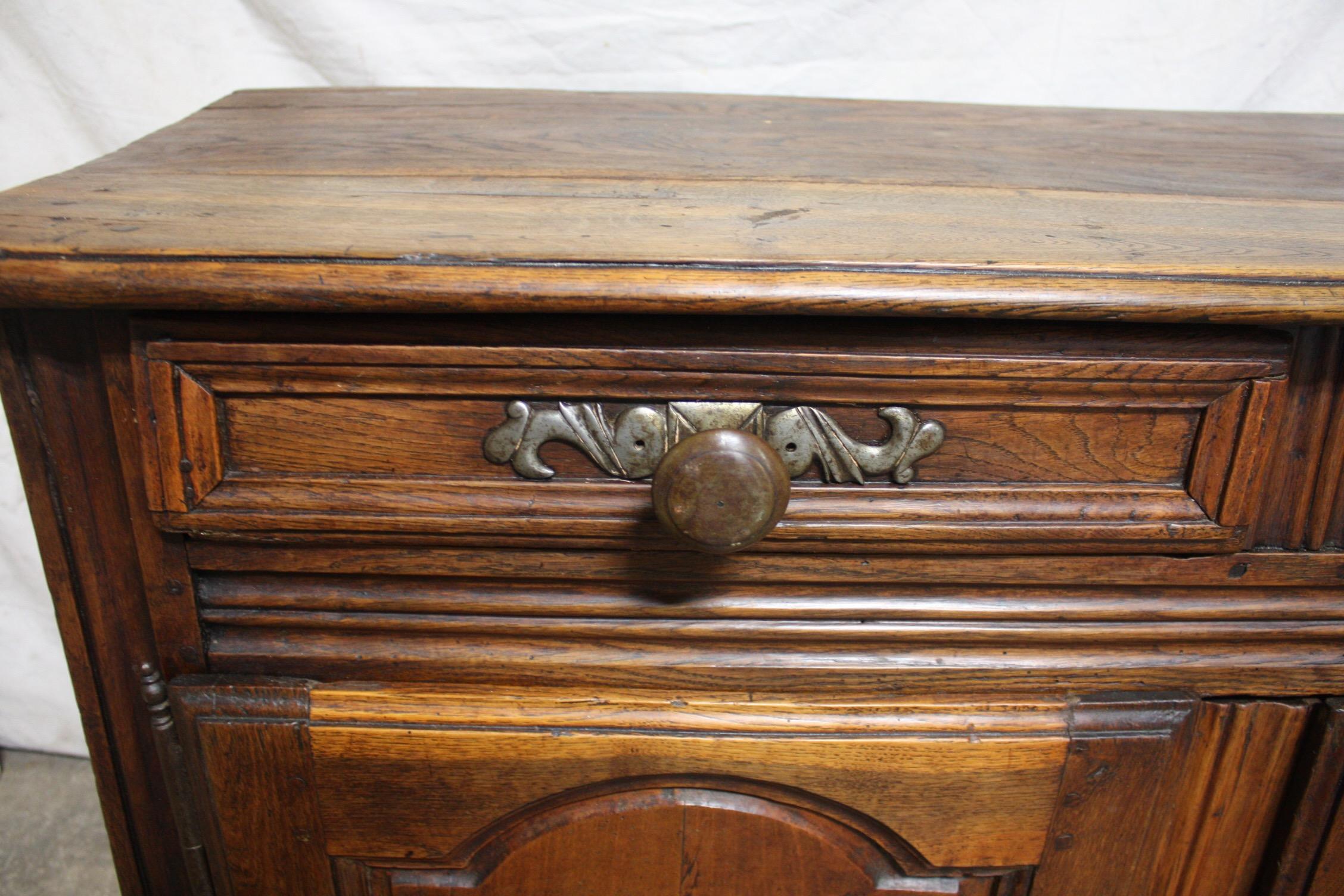 French 18th century rustic buffet.