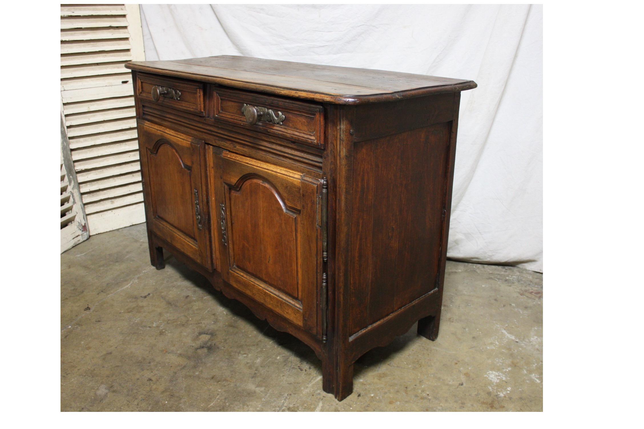 Oak French 18th Century Rustic Buffet