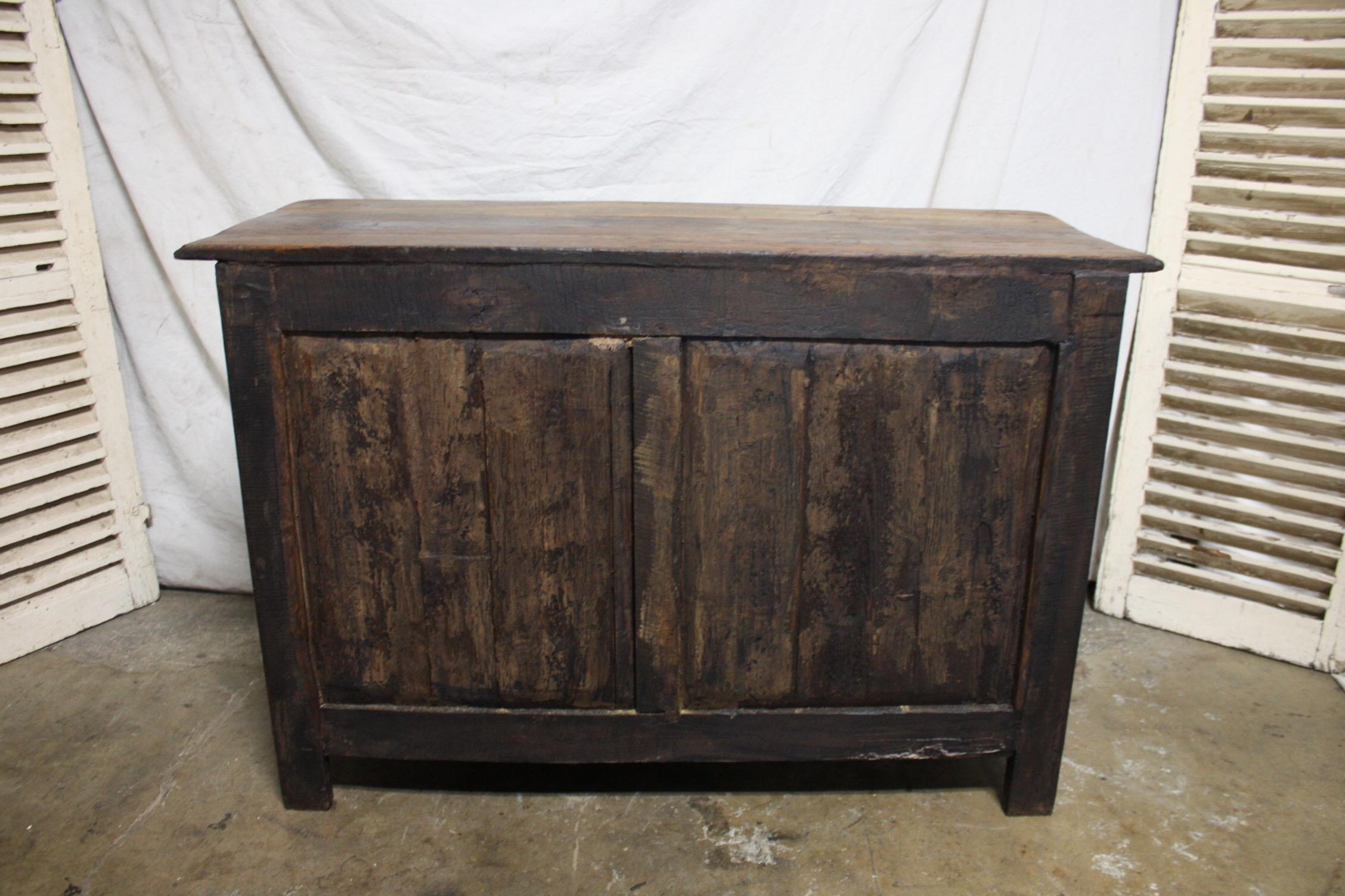 French 18th Century Rustic Buffet 1
