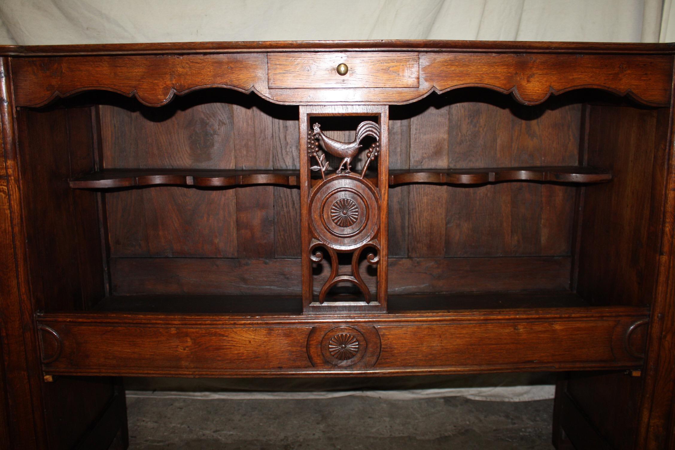 French 18th Century Rustic Console Enfilade In Good Condition In Stockbridge, GA