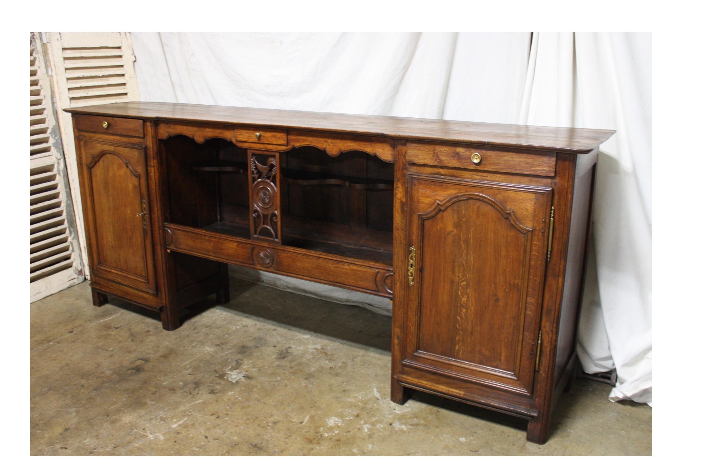 French 18th Century Rustic Console Enfilade 1